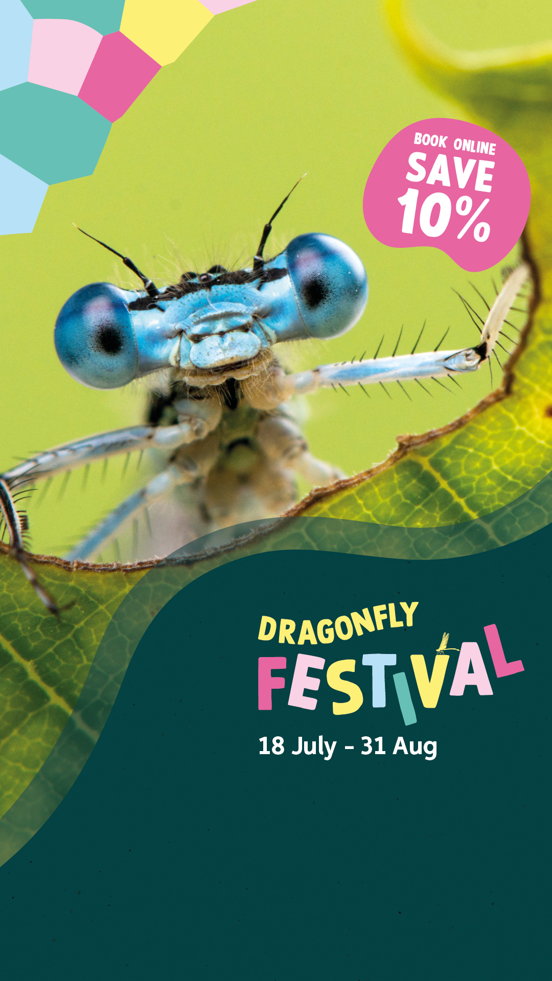 WWT Washington Wetland Centre Facebook ad from Jul 13, 2026