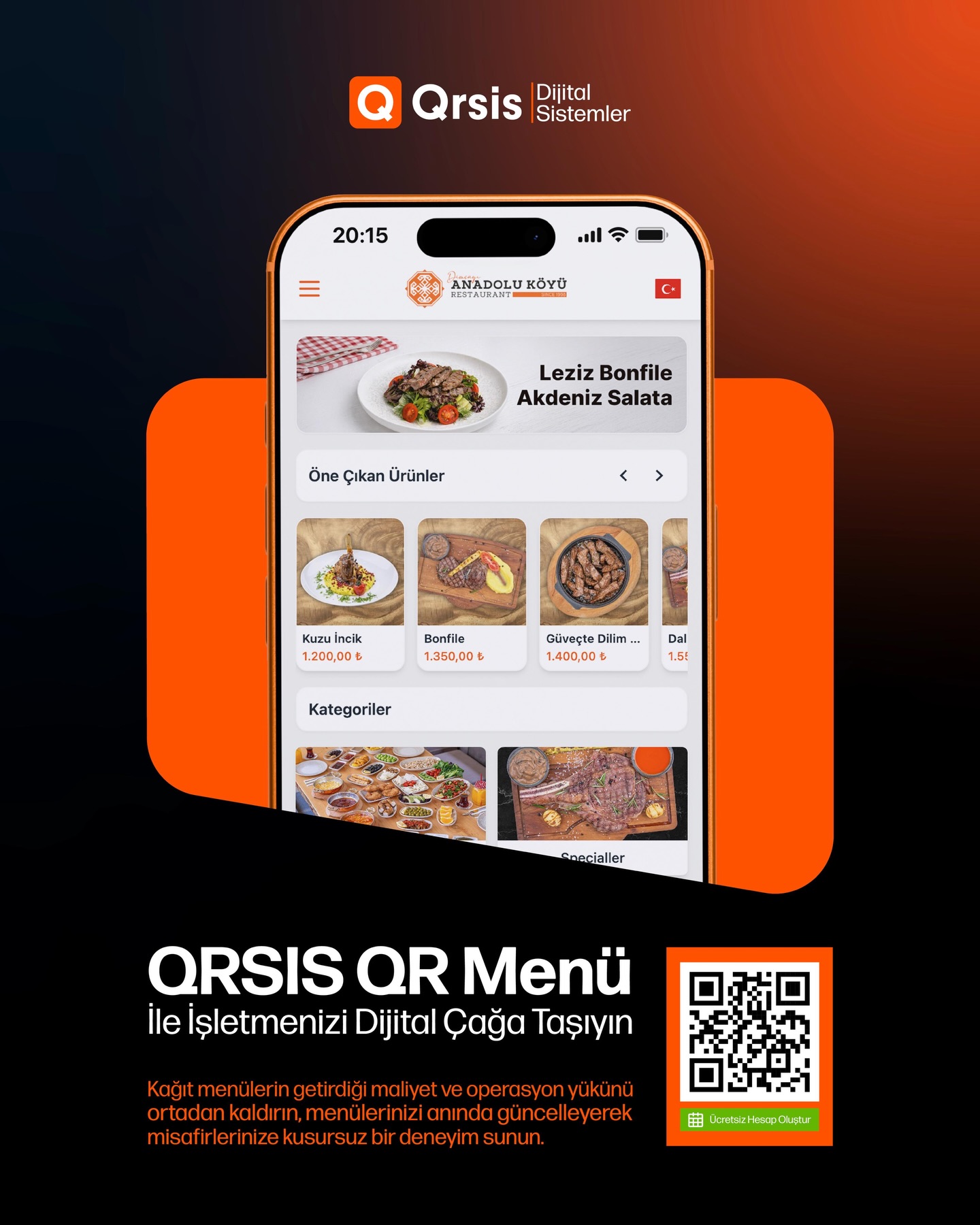 Qrsis Dijital Sistemler Facebook ad