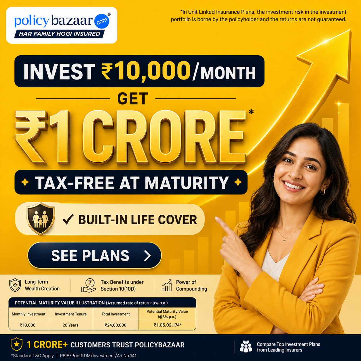 Policybazaar Facebook ad
