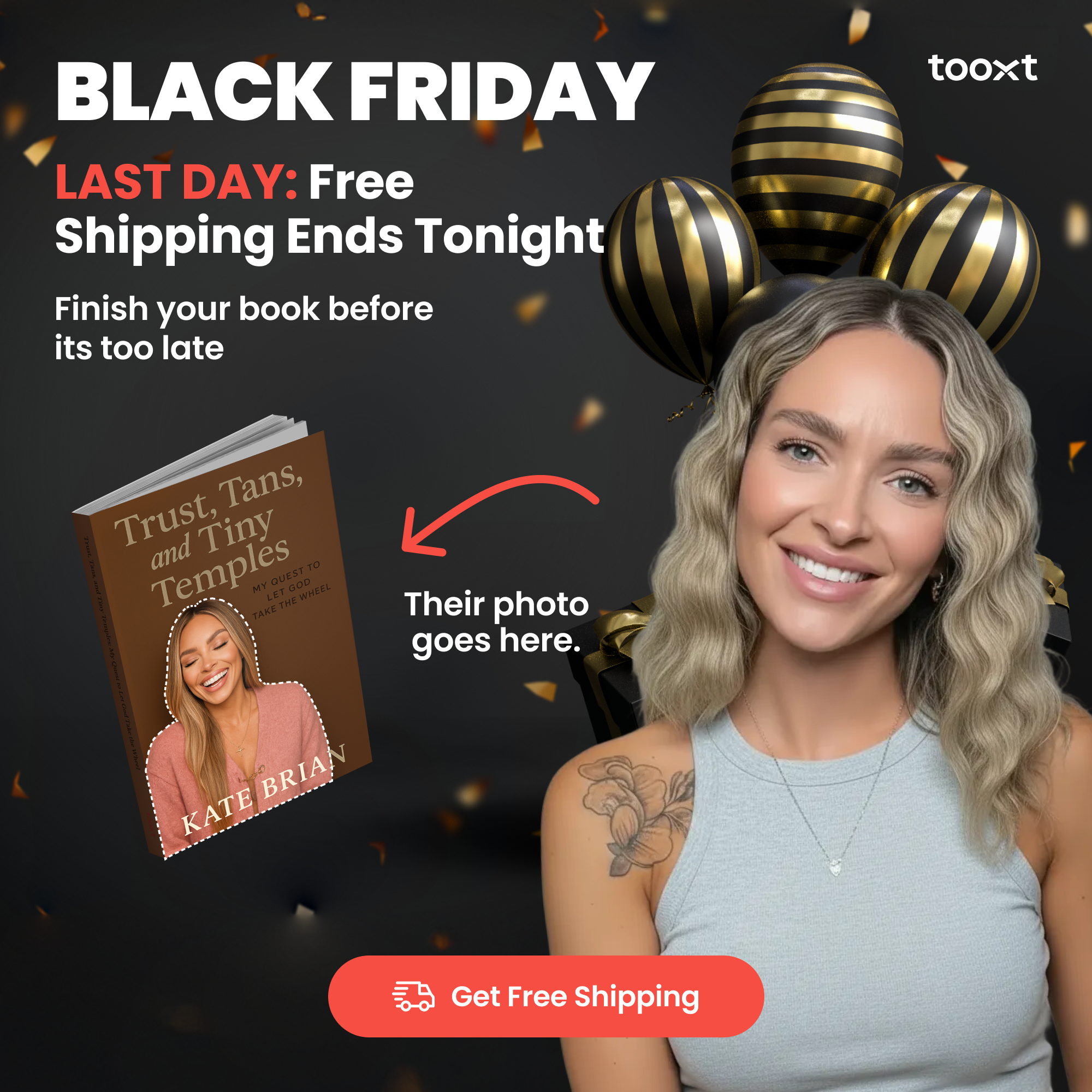 Tooxt Facebook ad