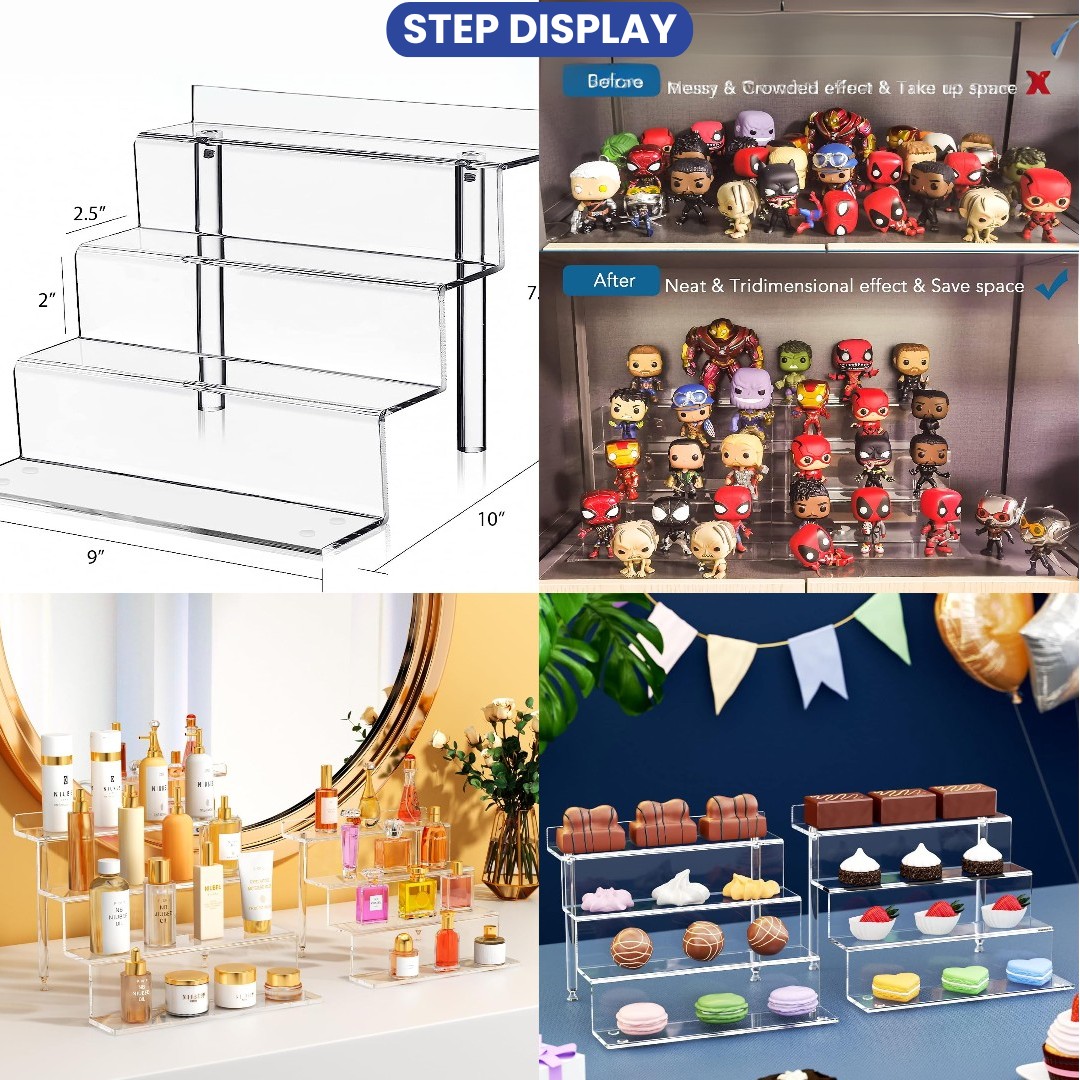 Lasercuts Ltd Facebook ad: Explore our modern acrylic essentials from risers, to…