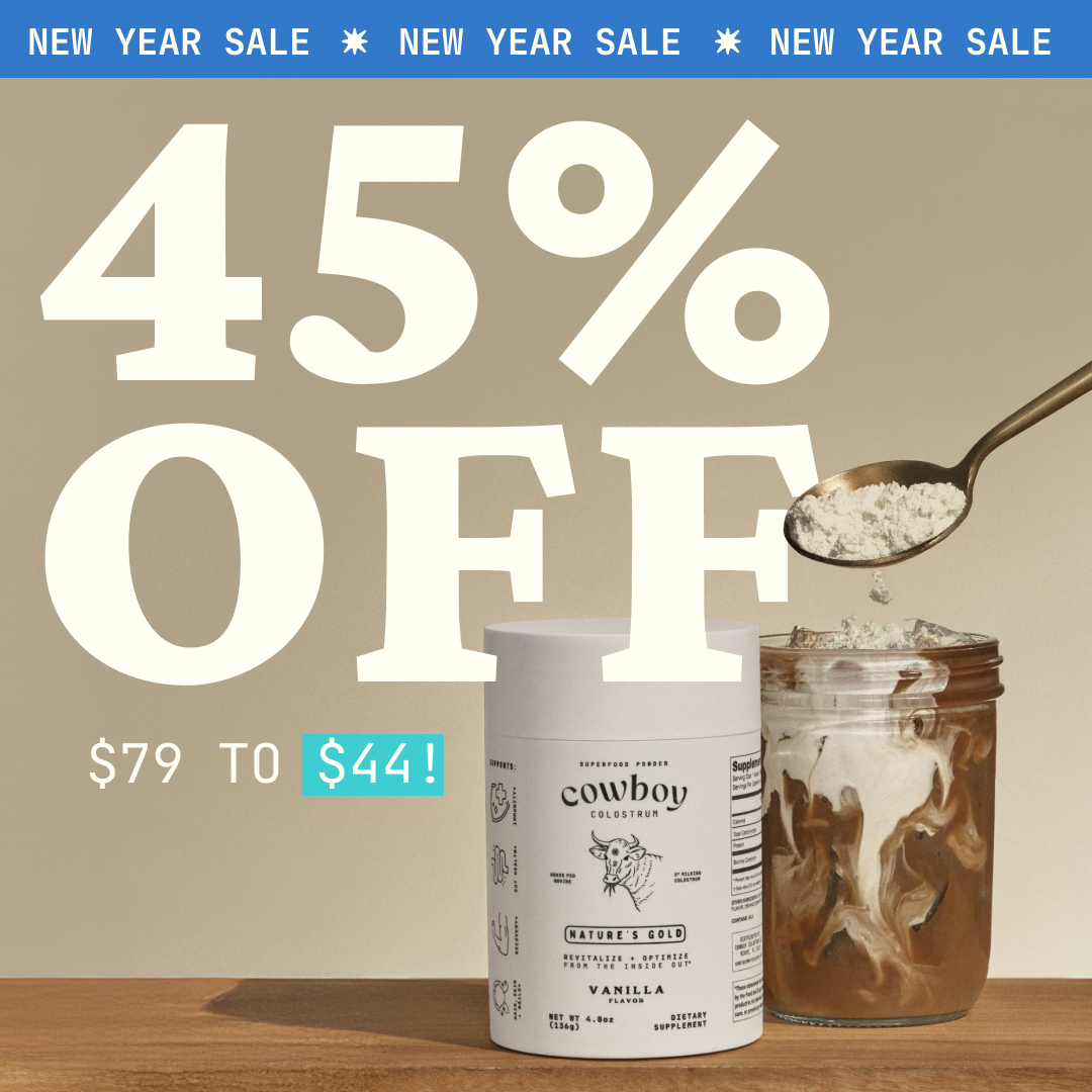 Cowboy Colostrum Facebook ad