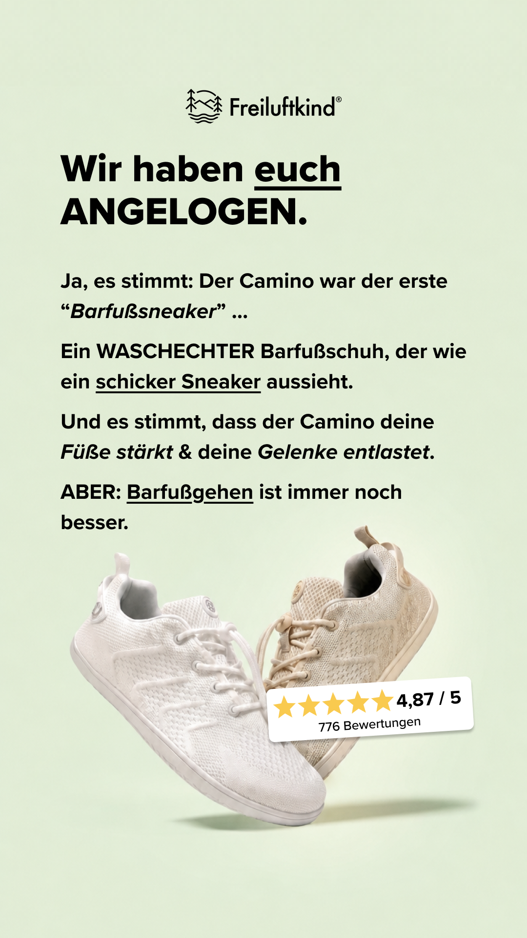 Freiluftkind Facebook ad