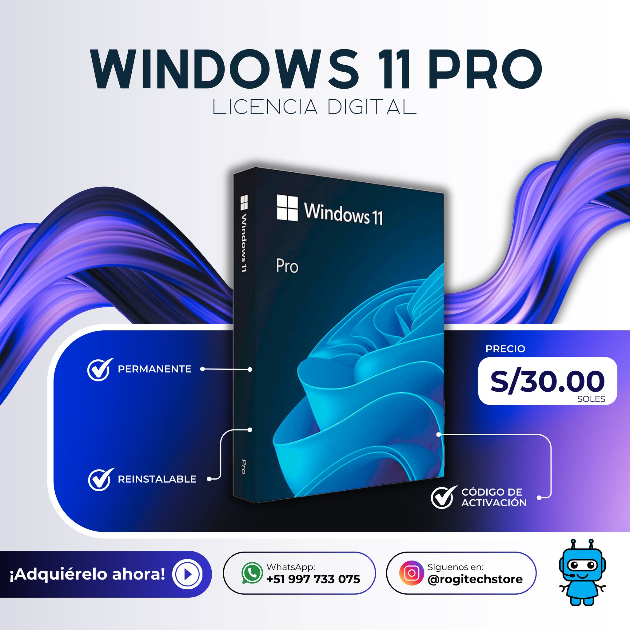 RoGitech Store Facebook ad: πππ§ππ ππ ππ¨Μππ’π π¨π¬ ππ ππππ’π―πππ’π¨Μπ§β¦