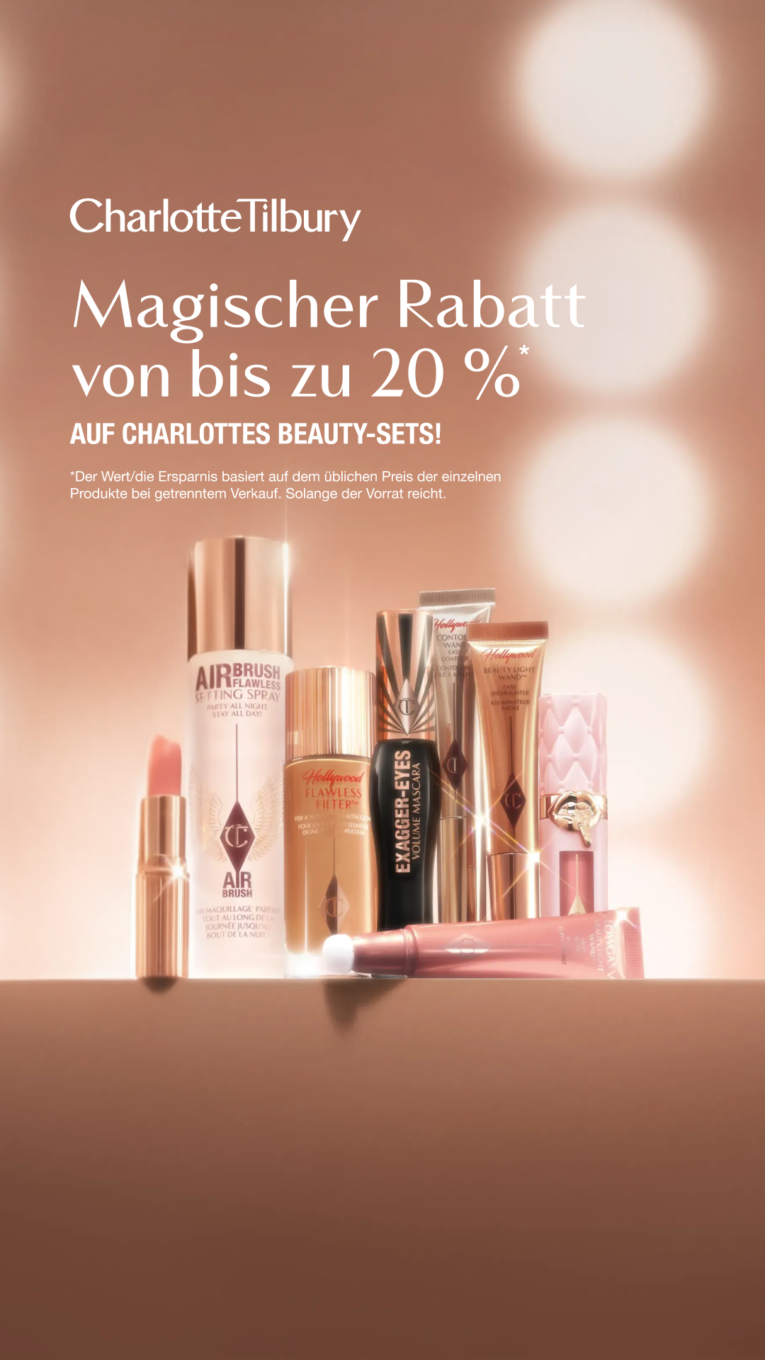 Charlotte Tilbury Facebook ad