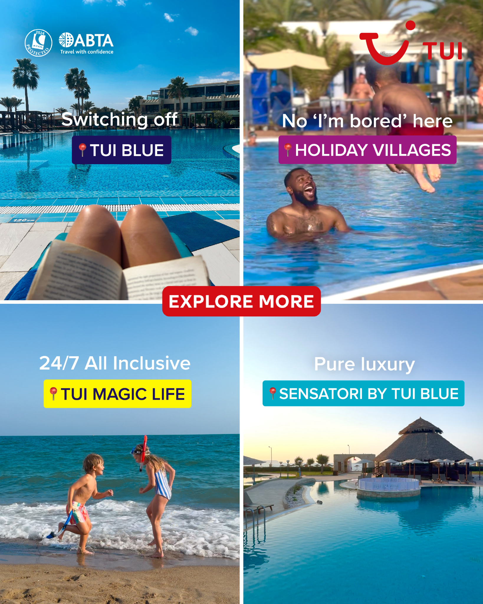 TUI Facebook ad