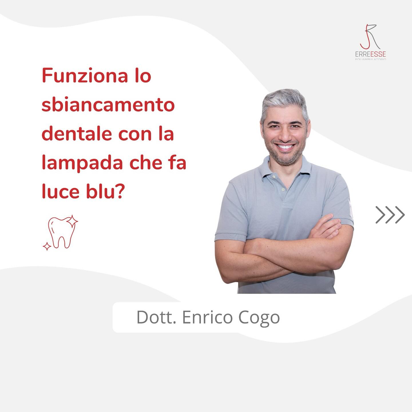 Poliambulatorio Medico Odontoiatrico ErreEsse Facebook ad: Seguici per non perdere i prossimi consigli sullo…