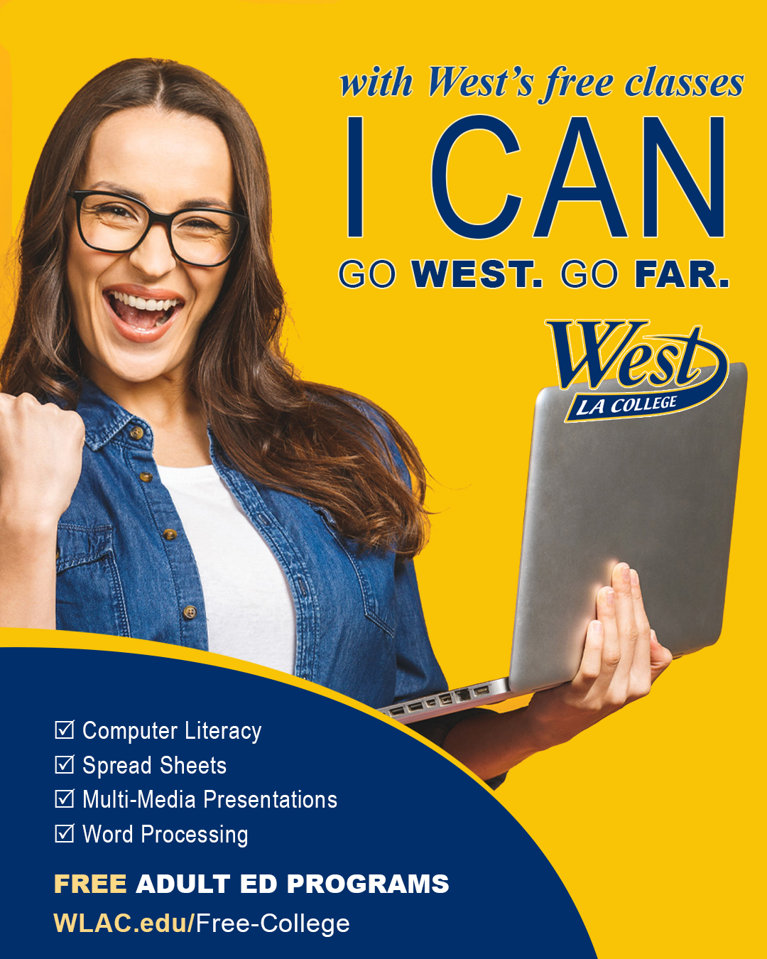 West Los Angeles College (WLAC) Facebook ad from Jul 16, 2026