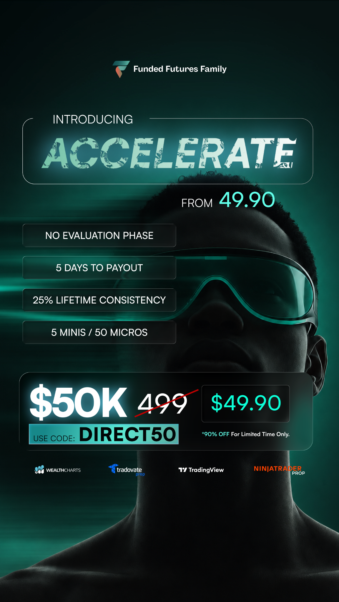 Funded Futures Family Facebook ad