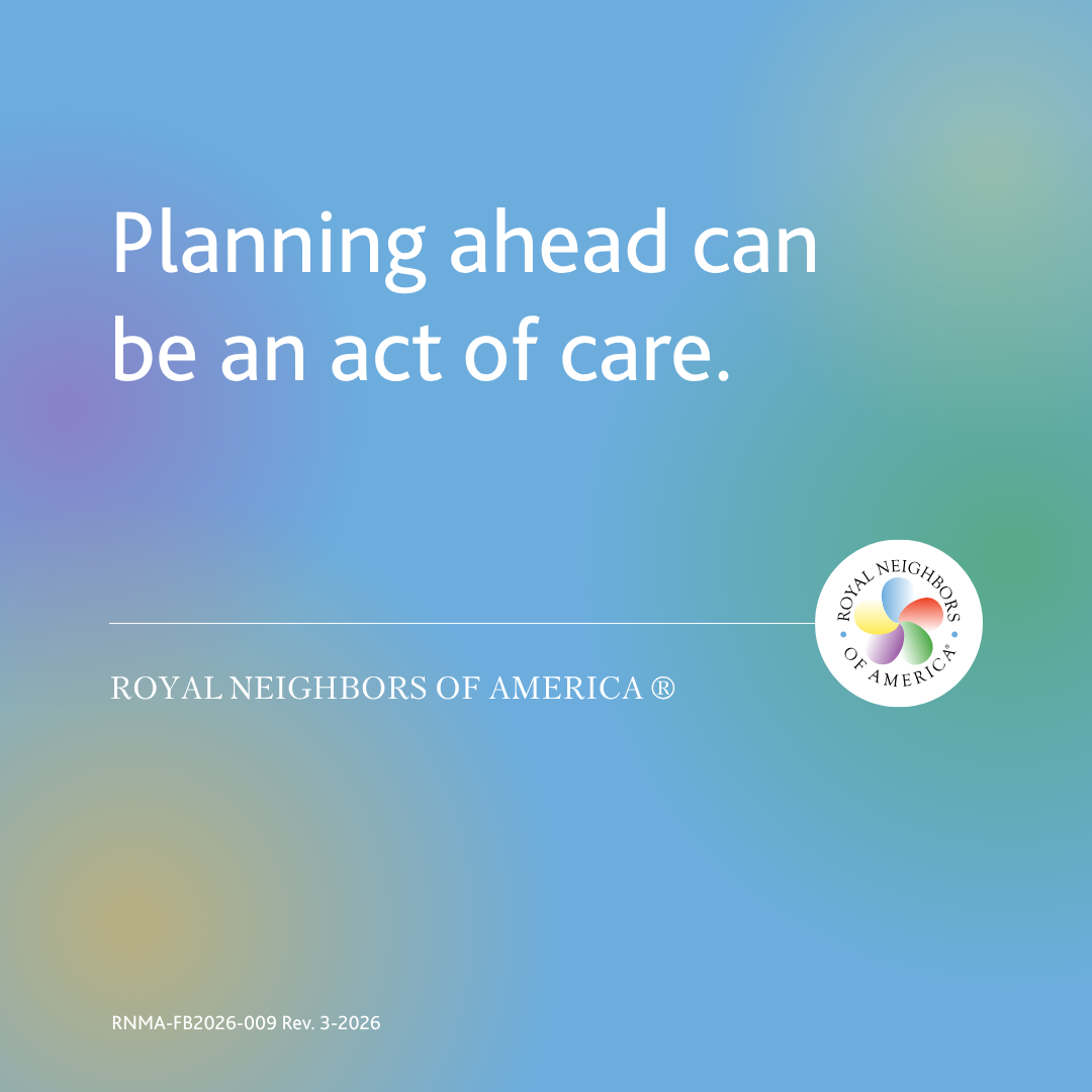 Royal Neighbors of America Facebook ad