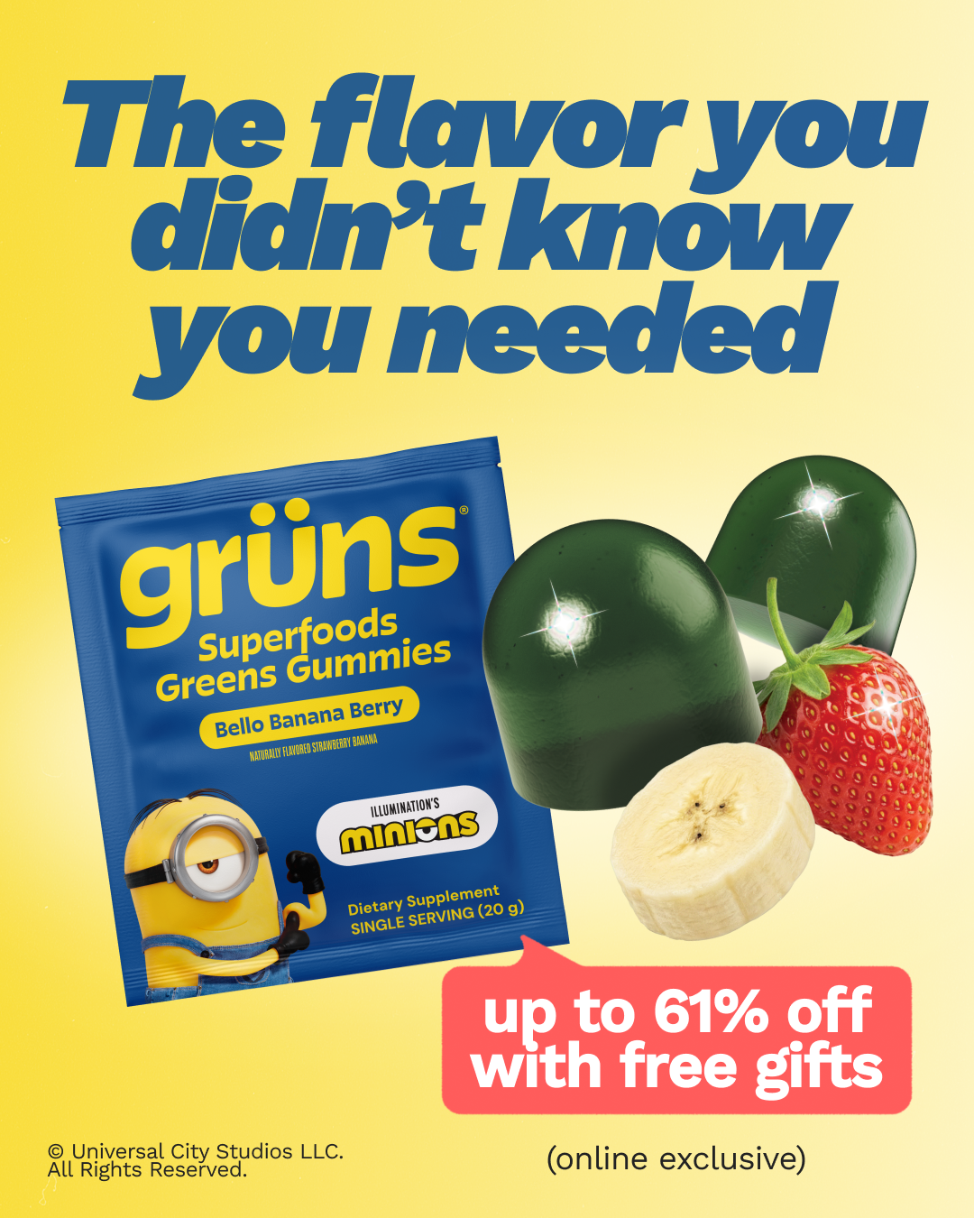 Grüns Facebook ad