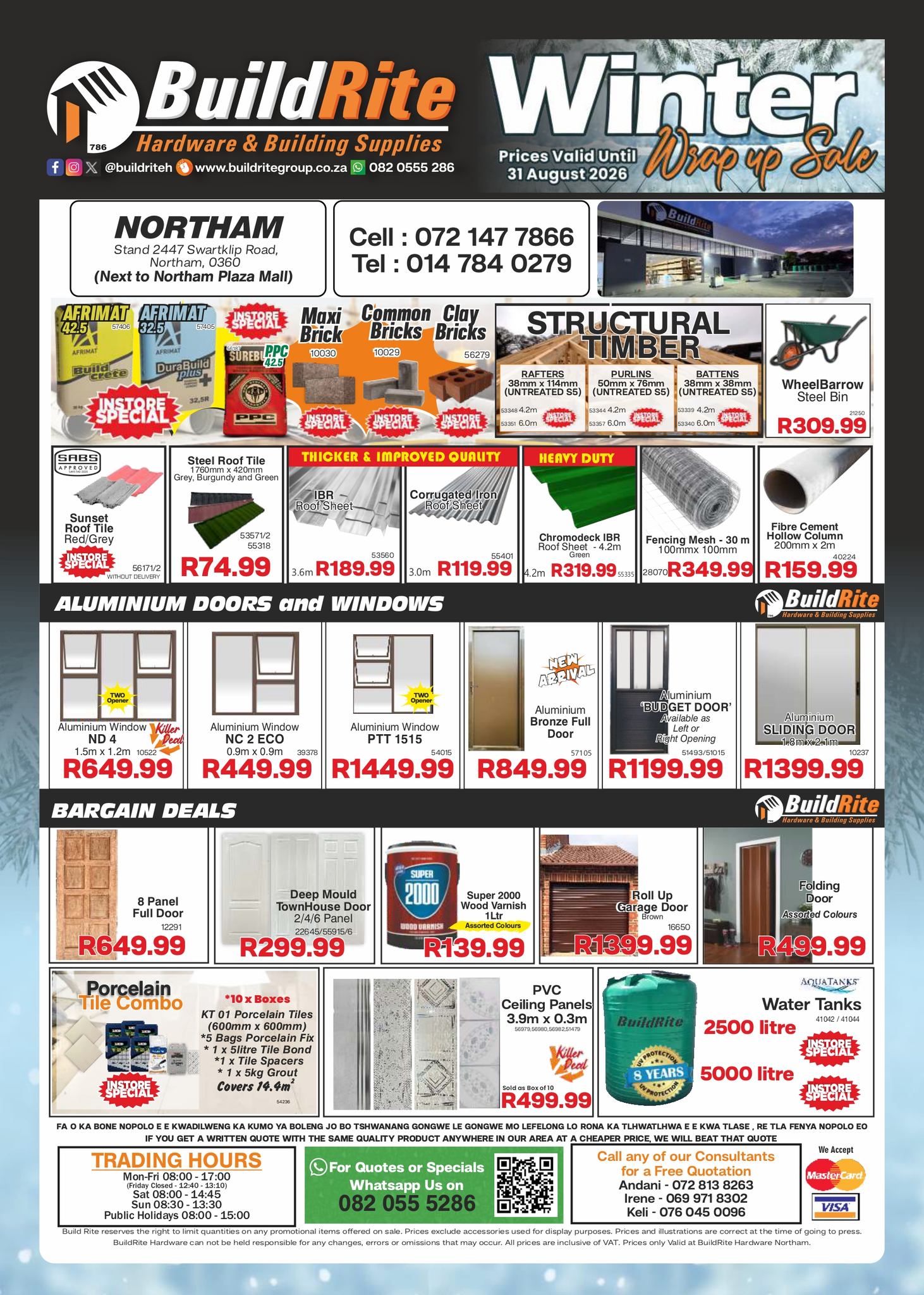 Build Rite Hardware Facebook ad
