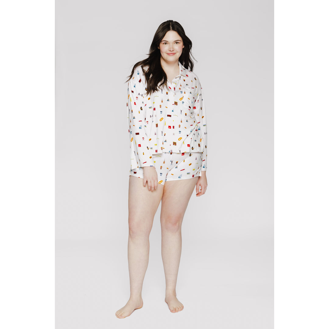 PJs by PJ Facebook ad: Your Favorite City, Your New Favorite Pajamas