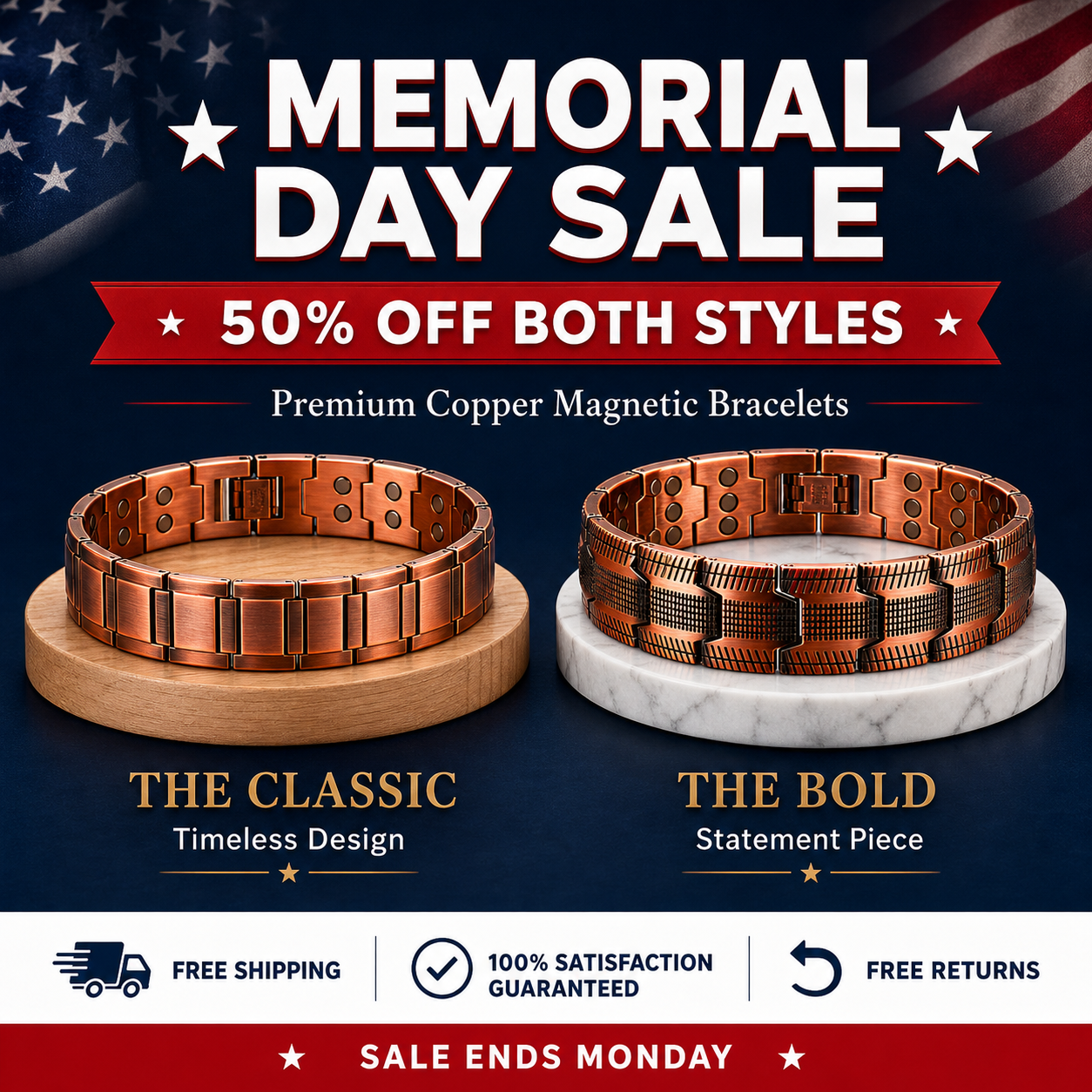 Nora Giles Facebook ad: Memorial Day Sale Ends Monday