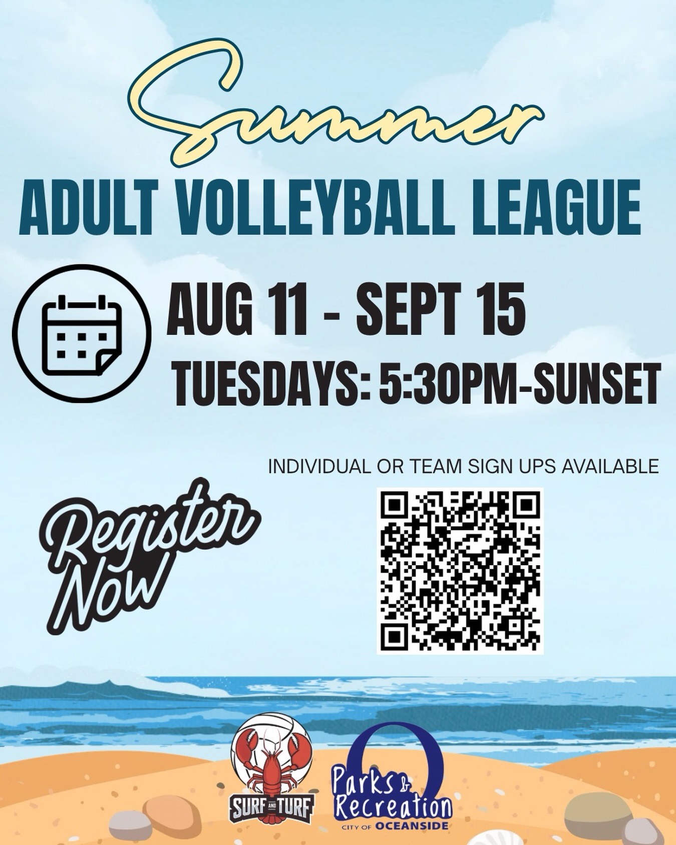 surfandturfvc Facebook ad: League session 2 is still open for registration…