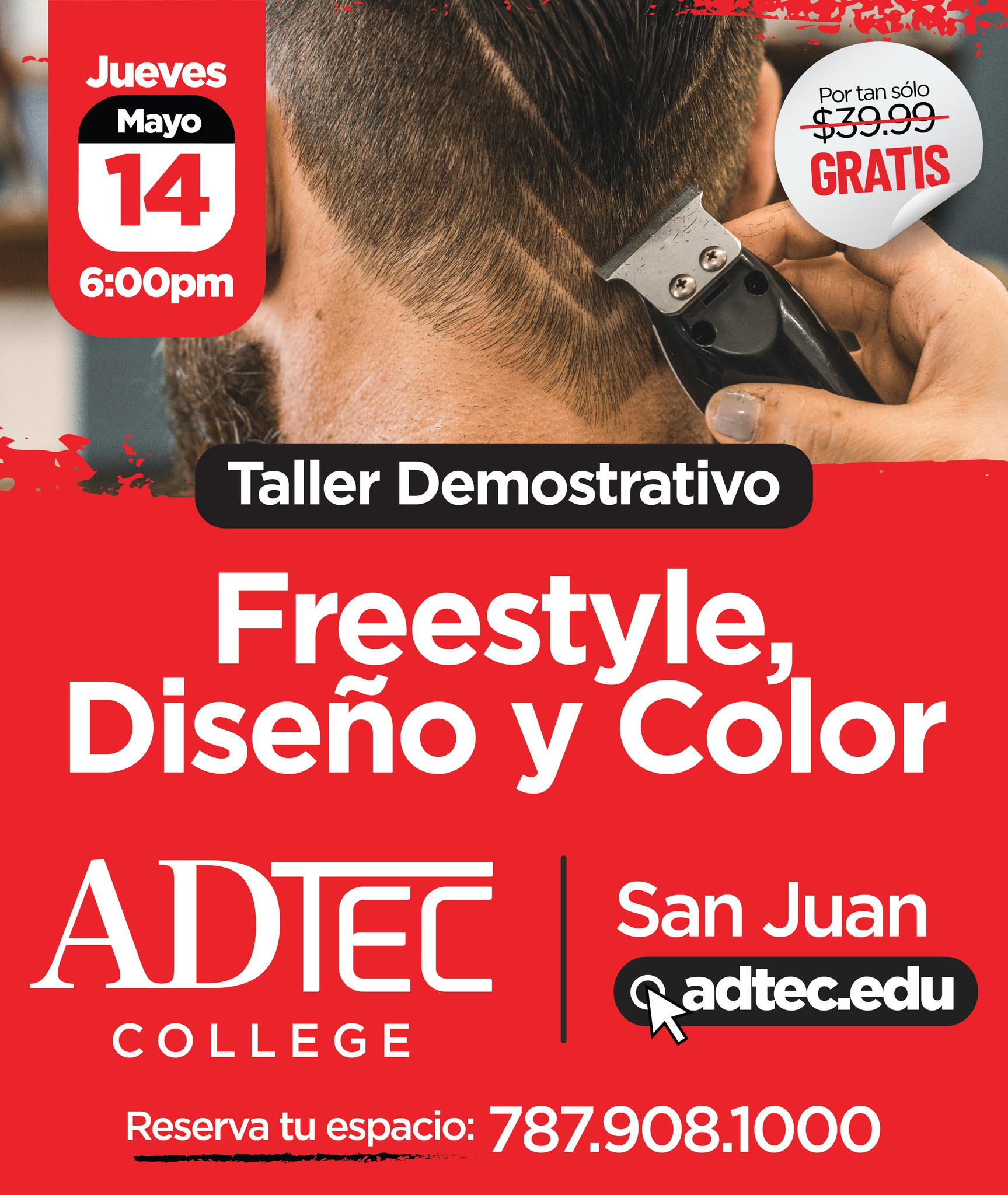 Adtec College Facebook ad