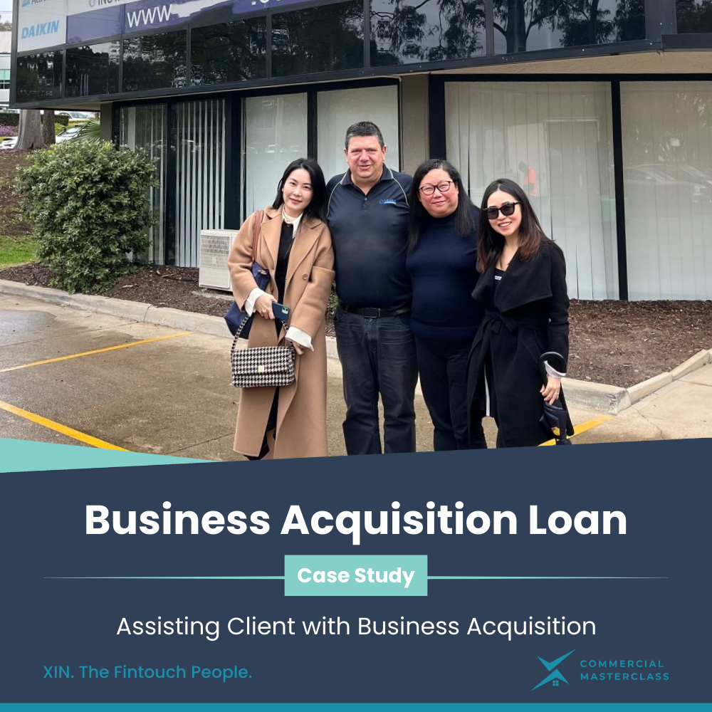 XIN Mortgage Facebook ad: At XIN, we're committed to connecting commercial property…
