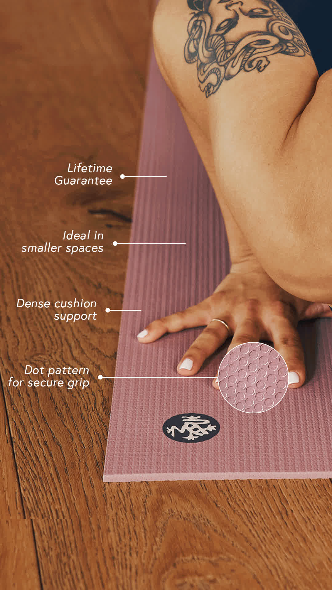 Manduka Facebook ad: The #1 Yoga Studio Mat