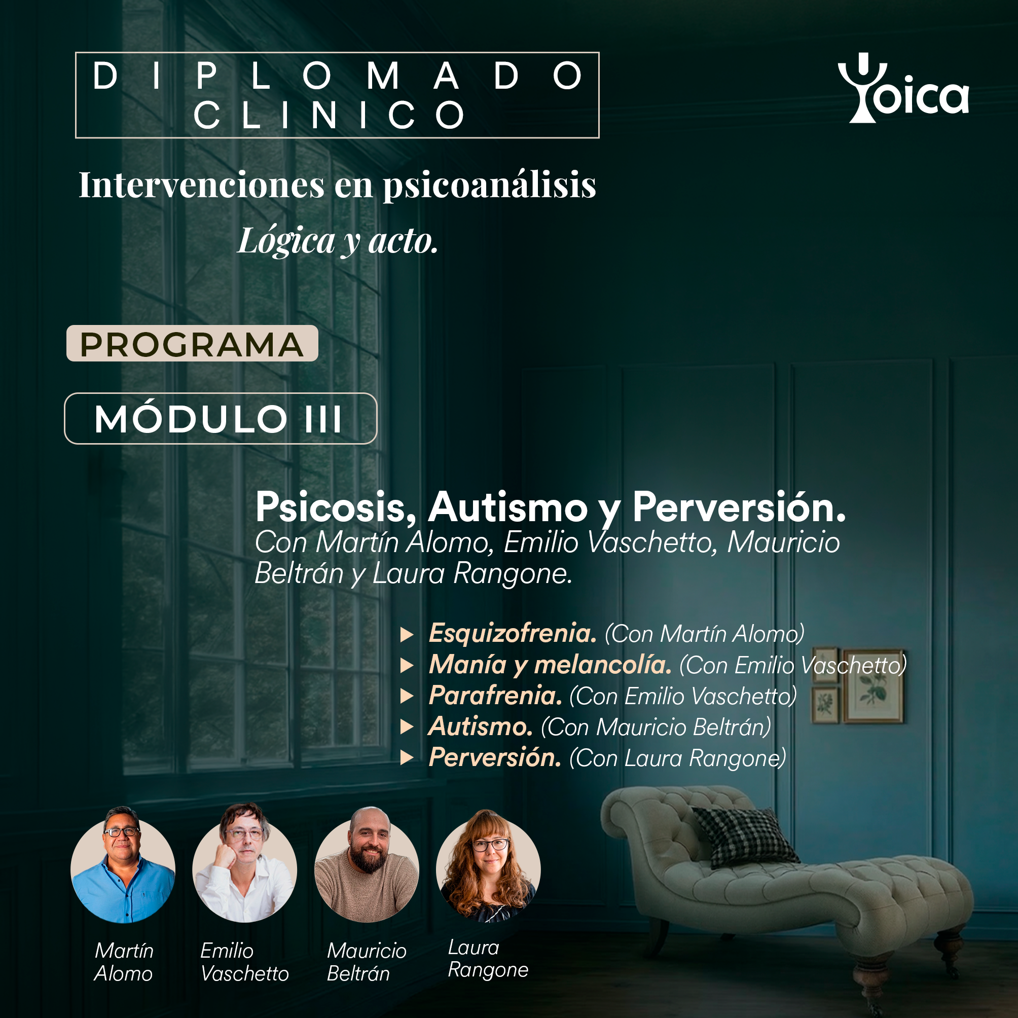 Yoica Facebook ad: No toda psicosis es evidente.