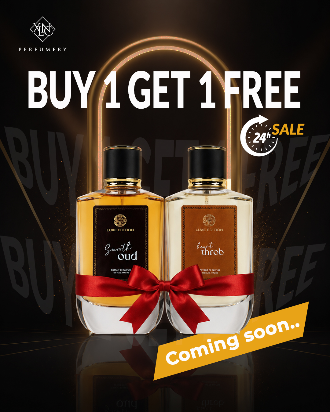 XLNC Perfumery Facebook ad