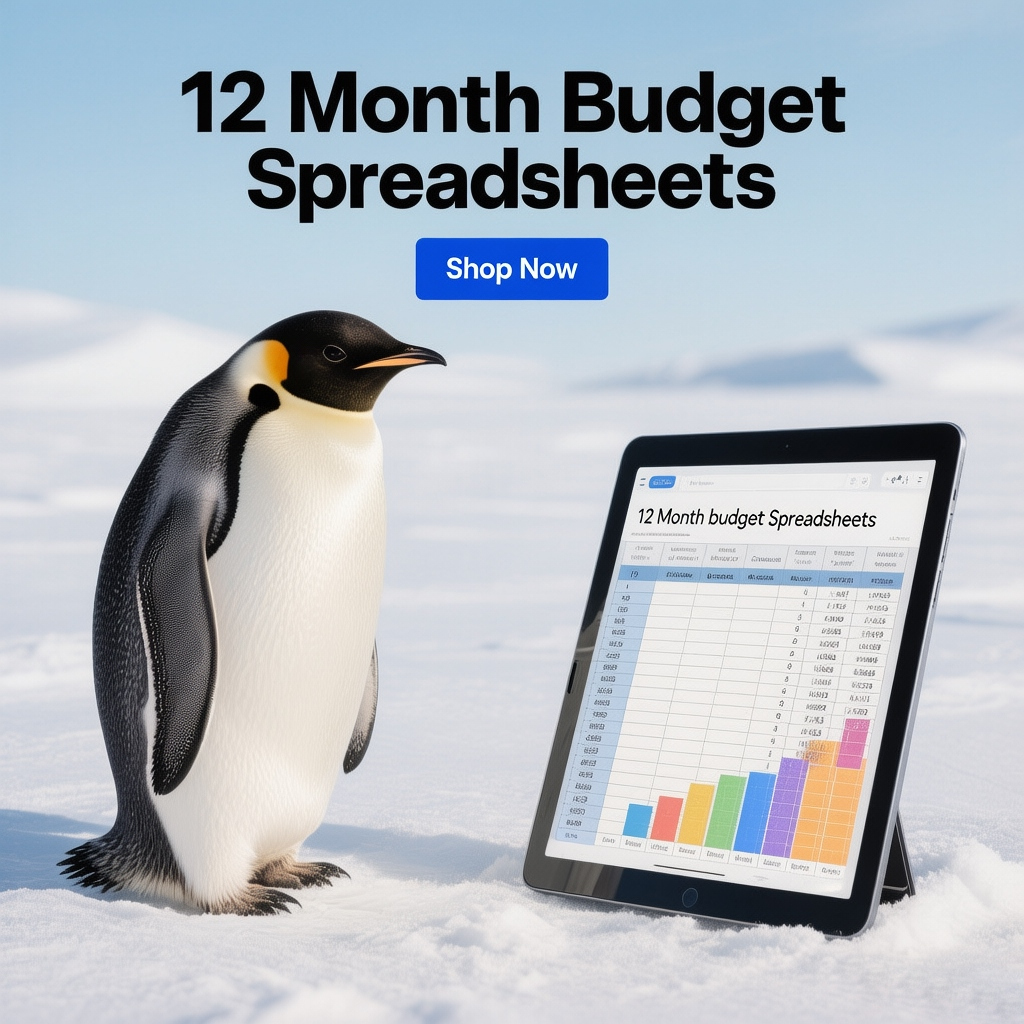 Digital Planner Sheets Facebook ad