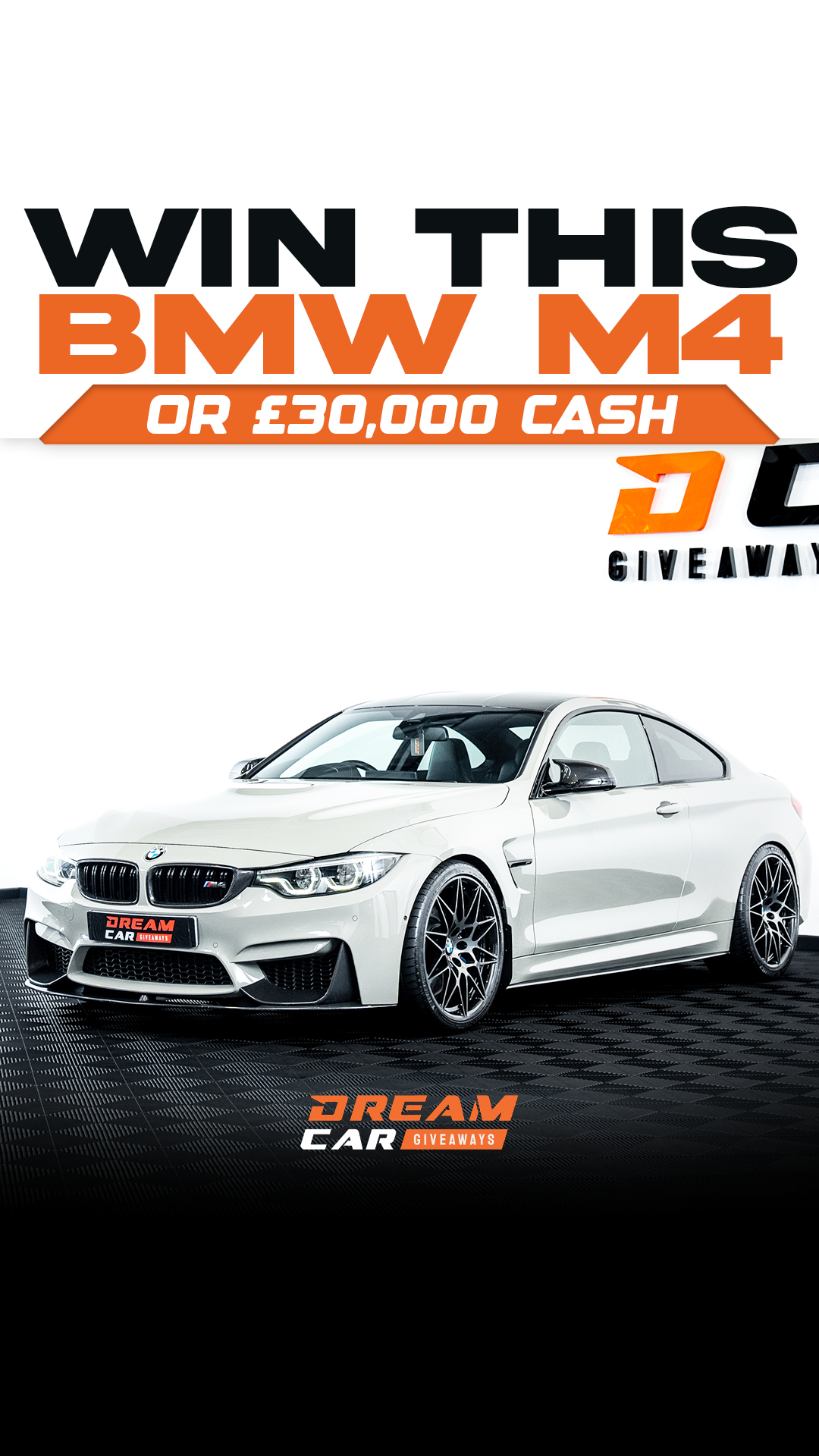 Dream Car Giveaways Facebook ad