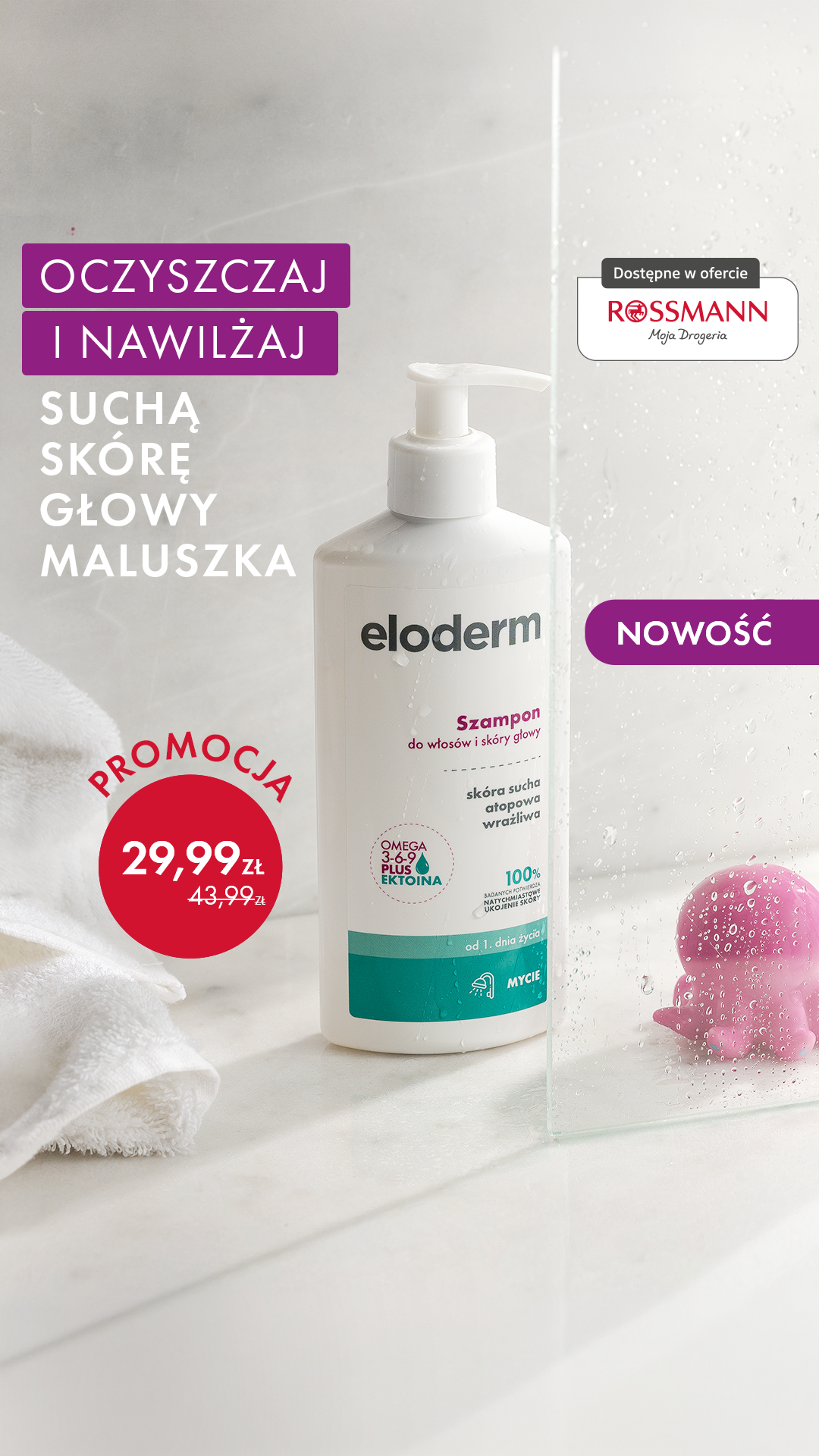 Eloderm. W trosce o wrażliwą skórę Facebook ad