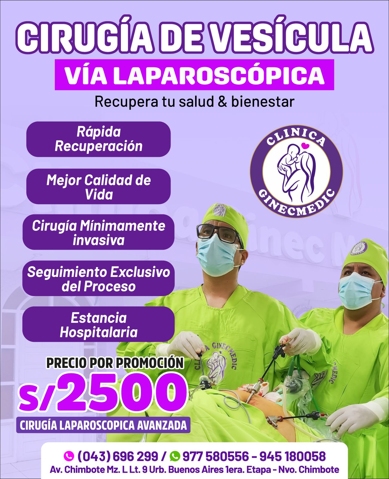GINEC MEDIC Facebook ad