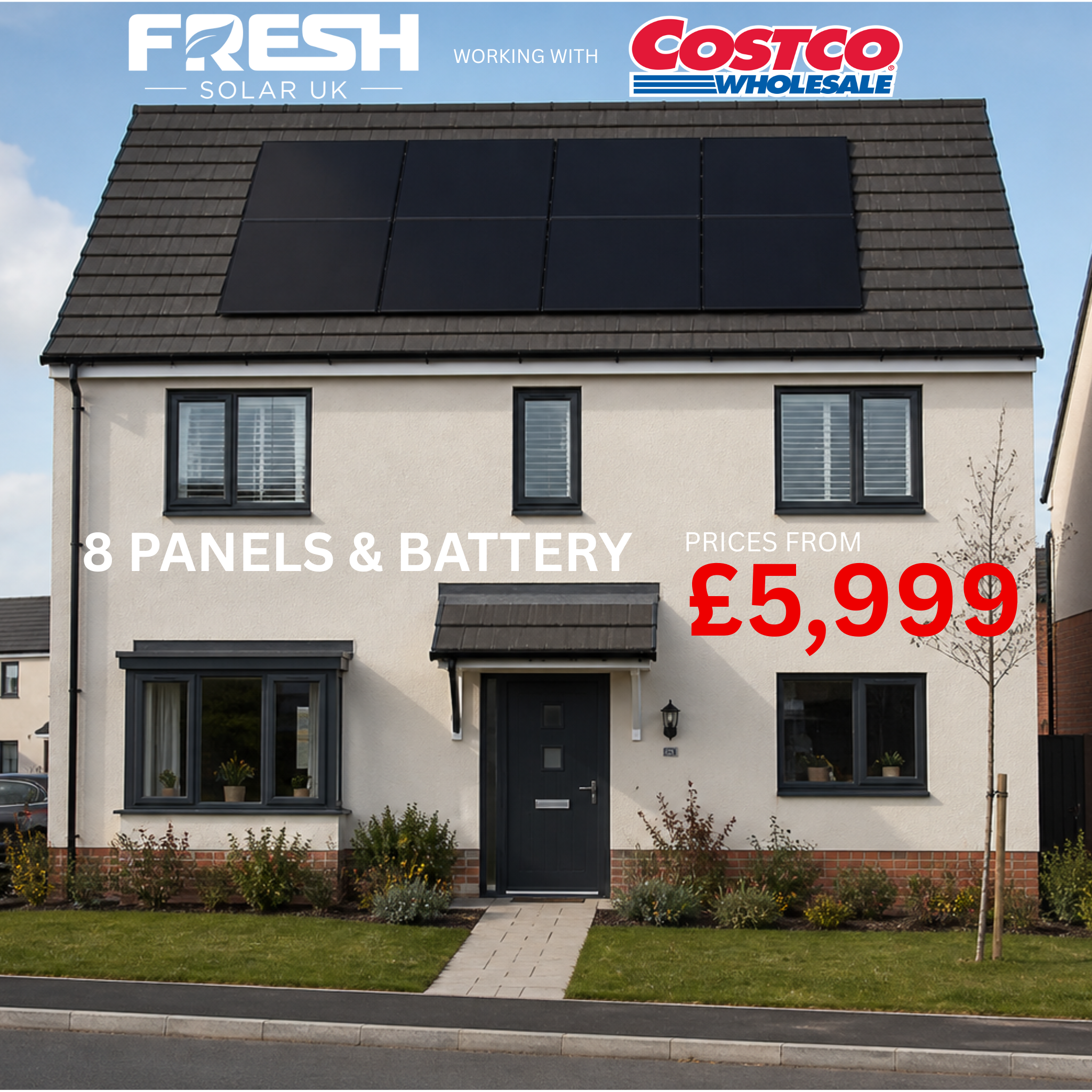 Fresh Solar UK Facebook ad