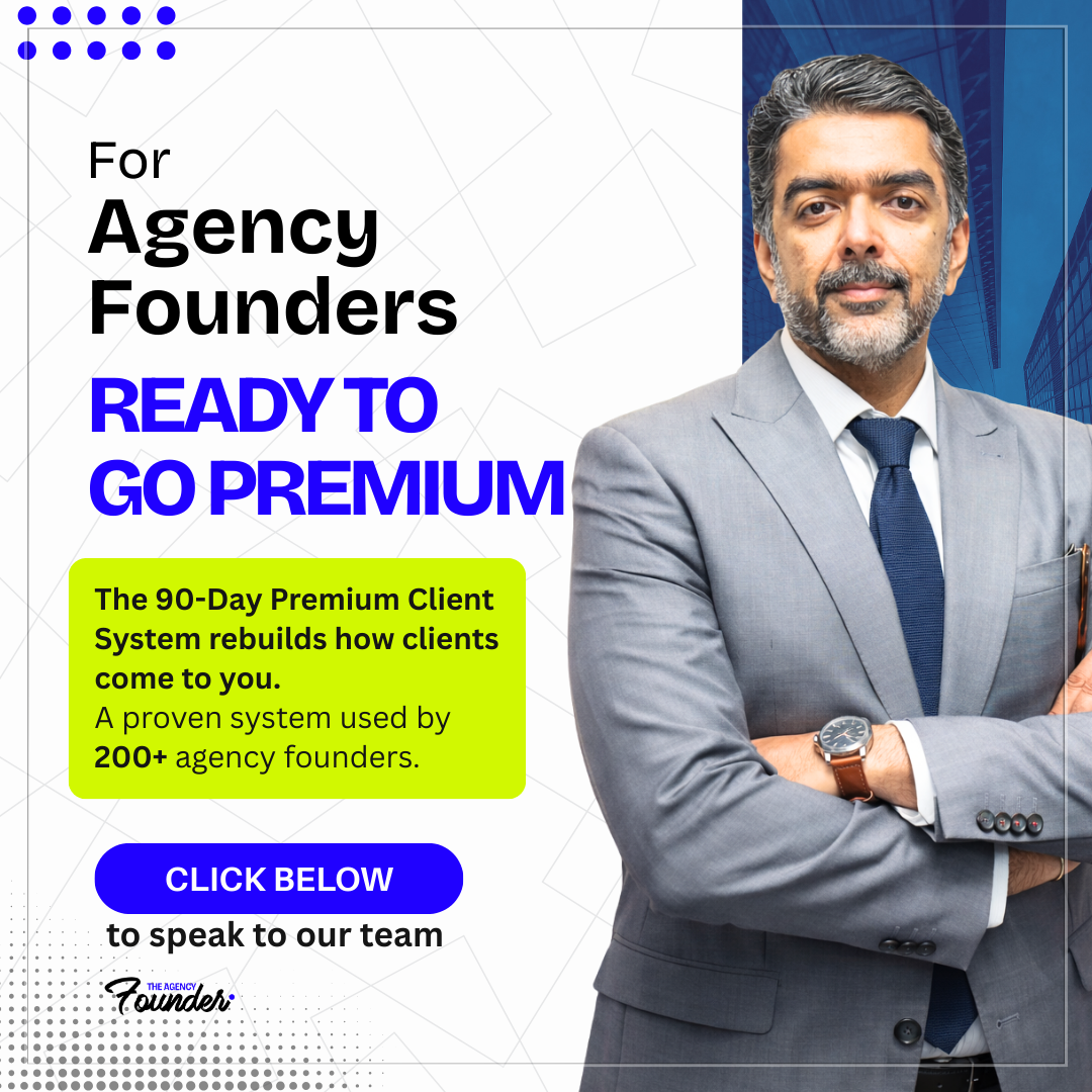 Theagencyfounder Facebook ad: Fix Your Agency in 90 Days