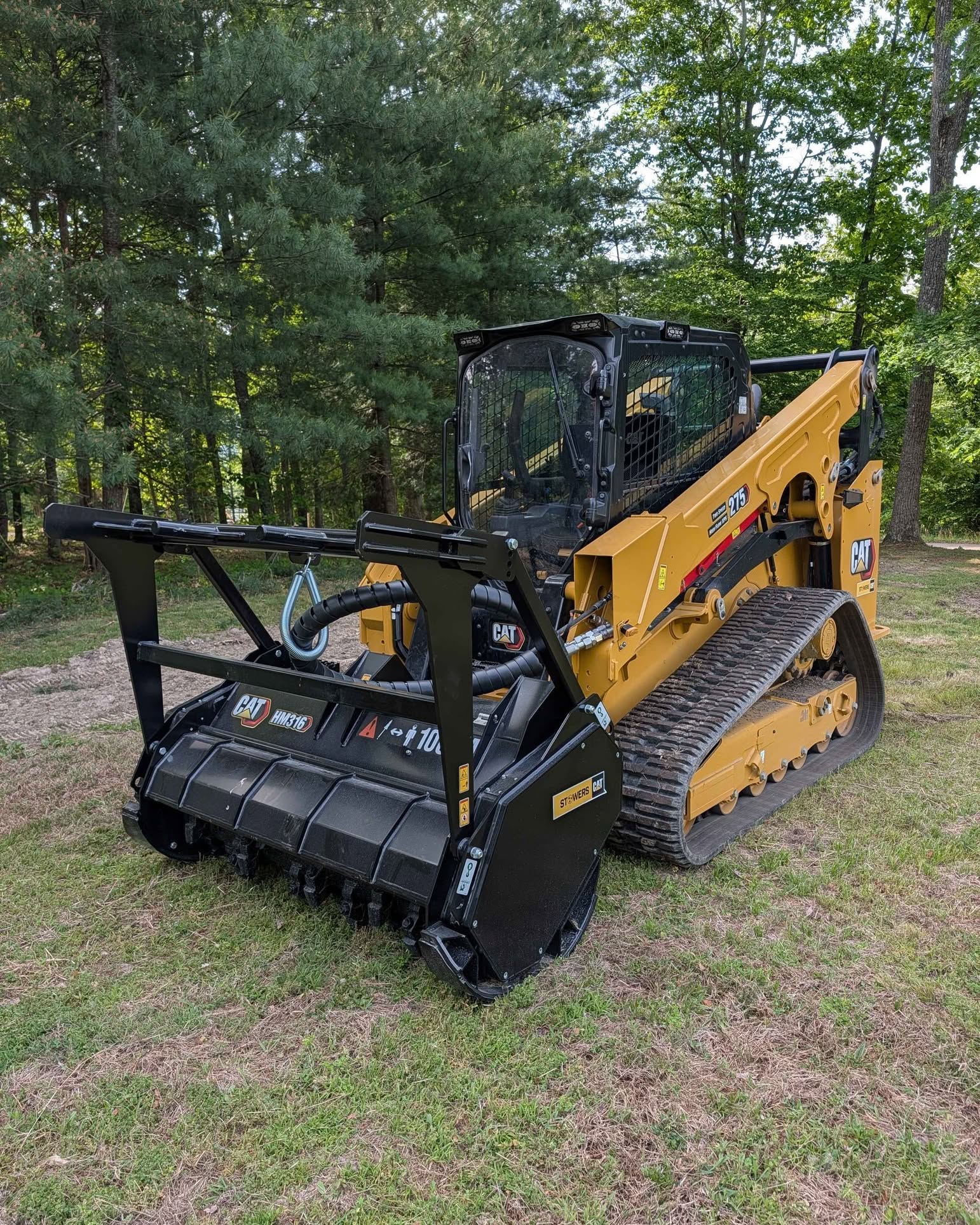 Chris McNeely Facebook ad: Forestry mulcher +op