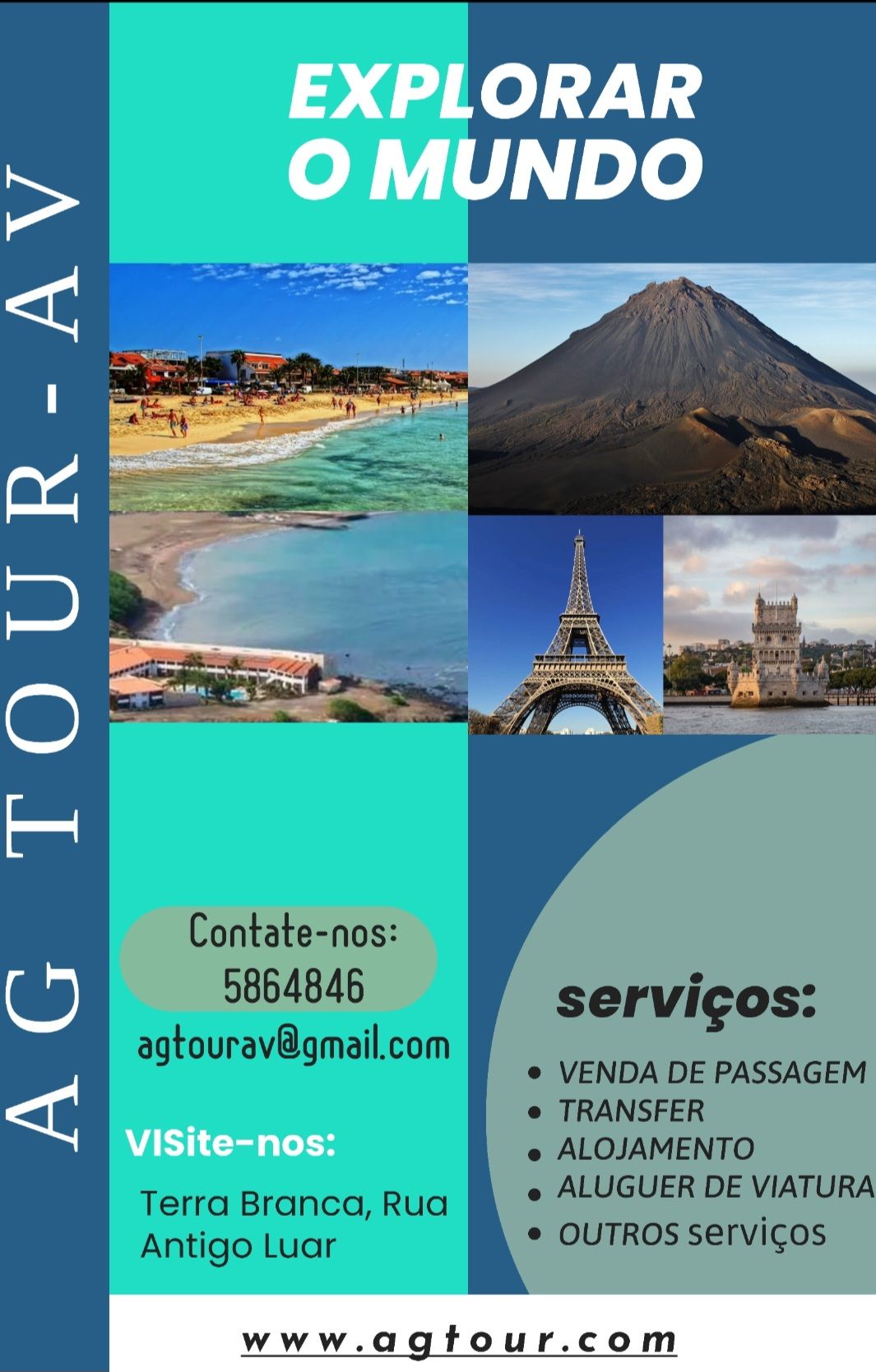 AG TOUR - Viagens&Turismo Facebook ad from Feb 26, 2025