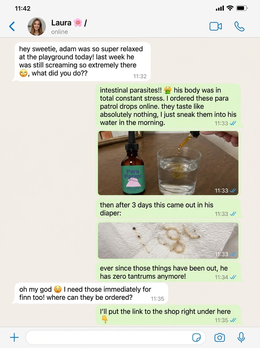 Deborah Facebook ad: No ADHD, Just Parasites? My Proof After 20 Days.