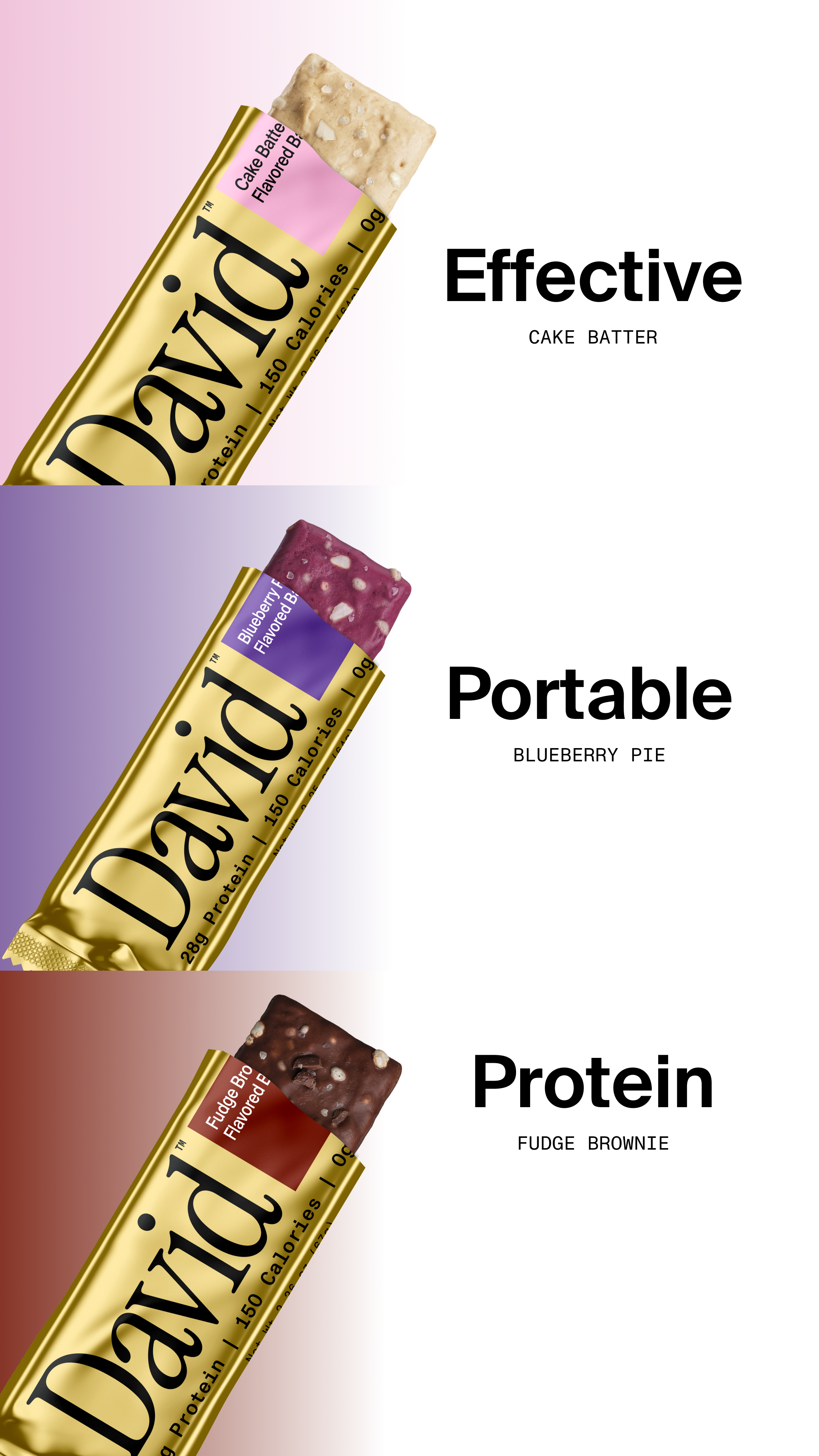 David Protein Facebook ad