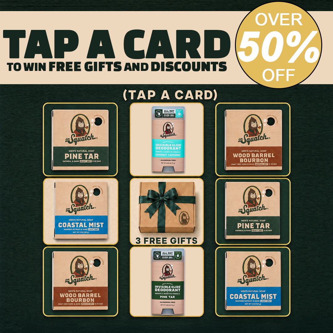Dr. Squatch Facebook ad