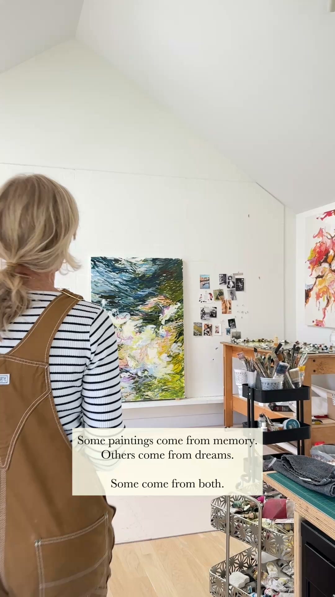 Monica Lee Studios Facebook ad: Contemporary Art for the Modern Romantic