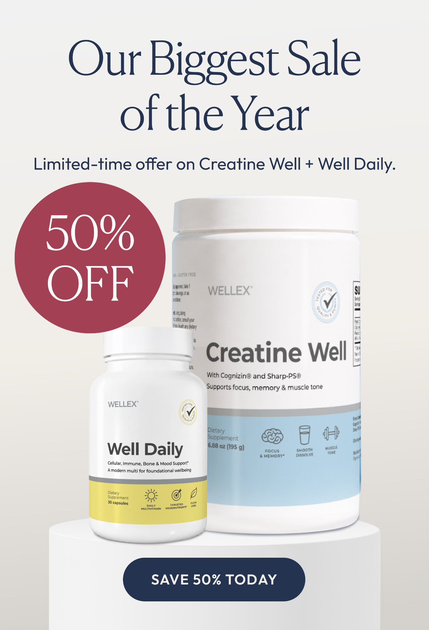 Wellex Facebook ad