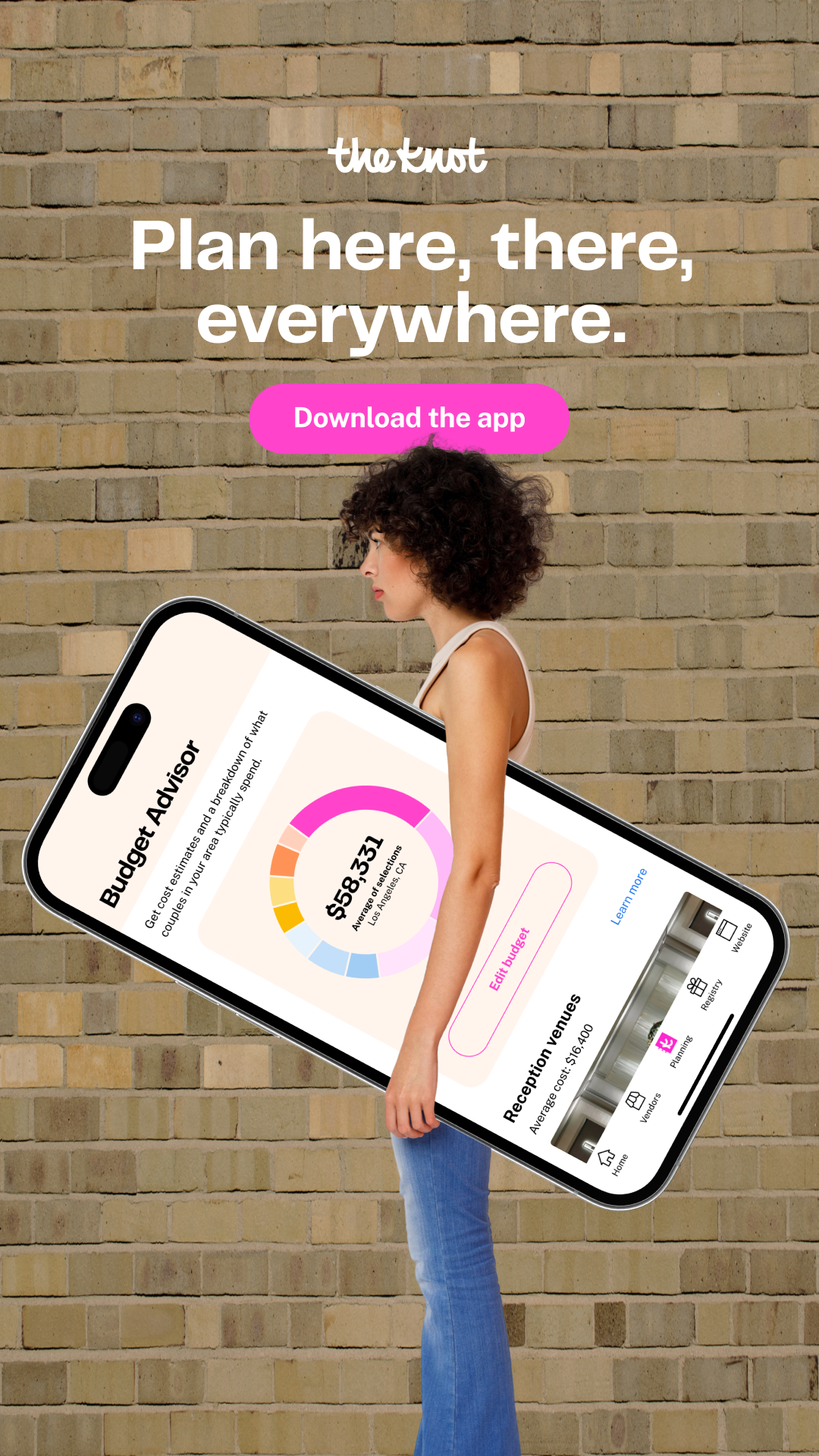 The Knot Facebook ad