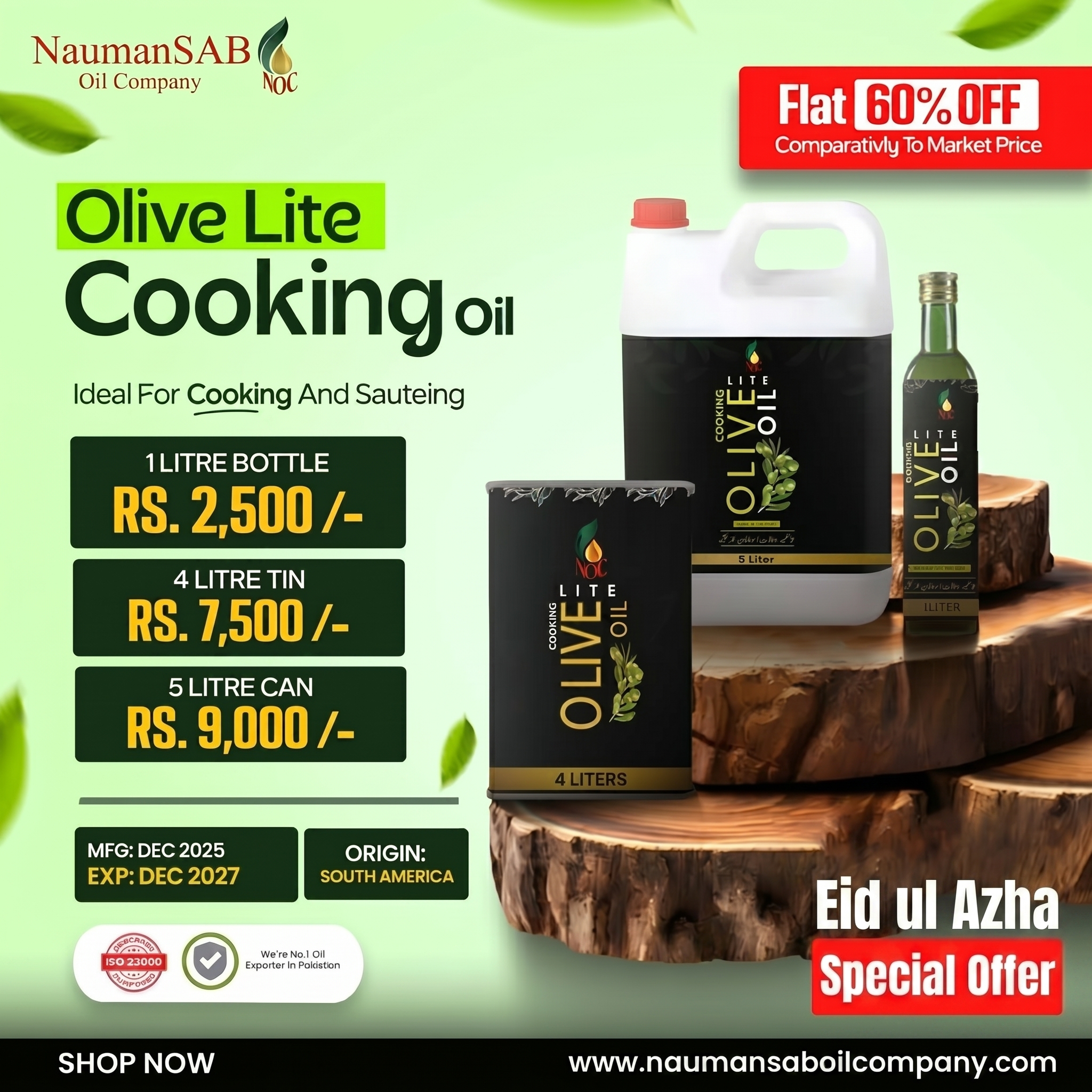 NaumanSab Oil Company Facebook ad