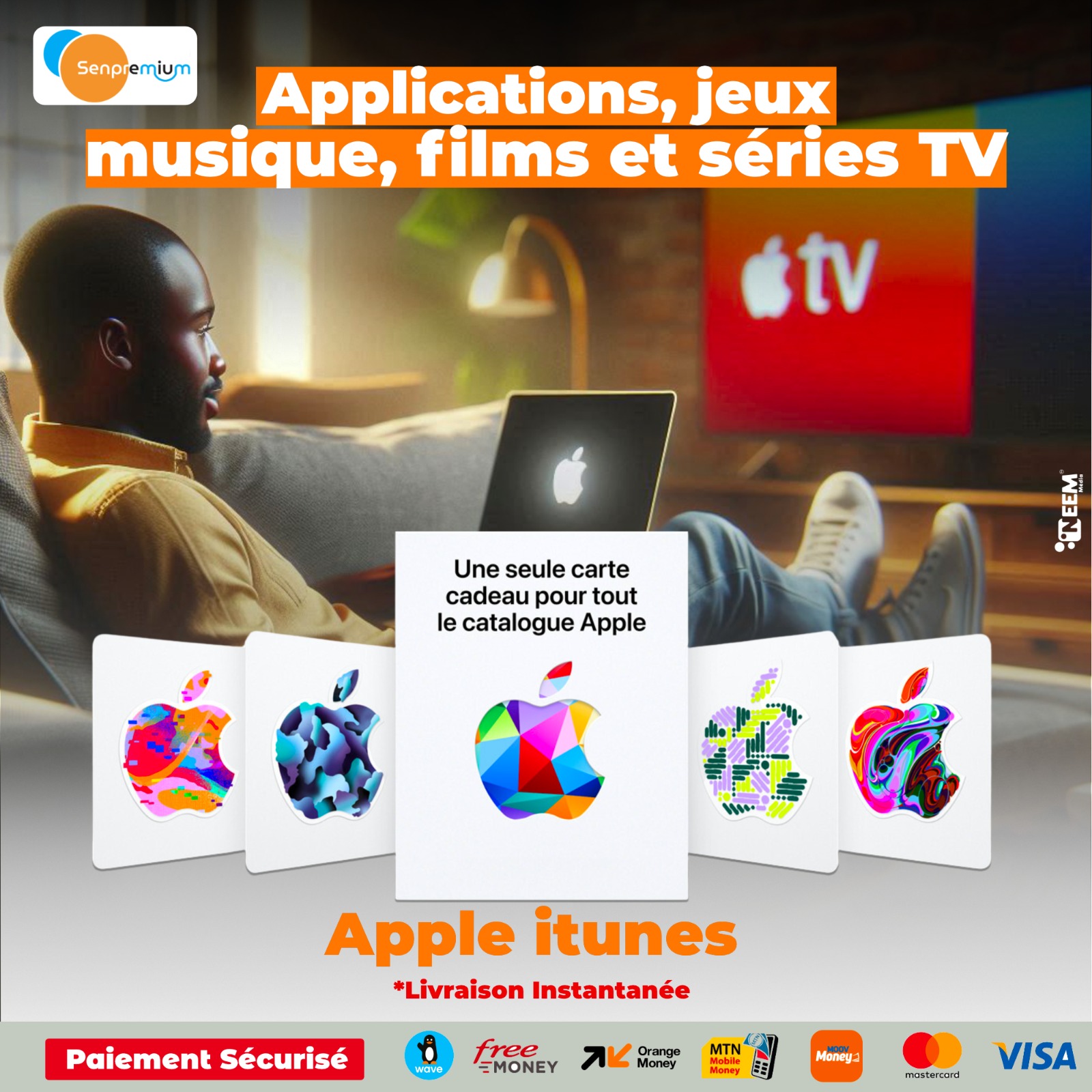 Senpremium Facebook ad