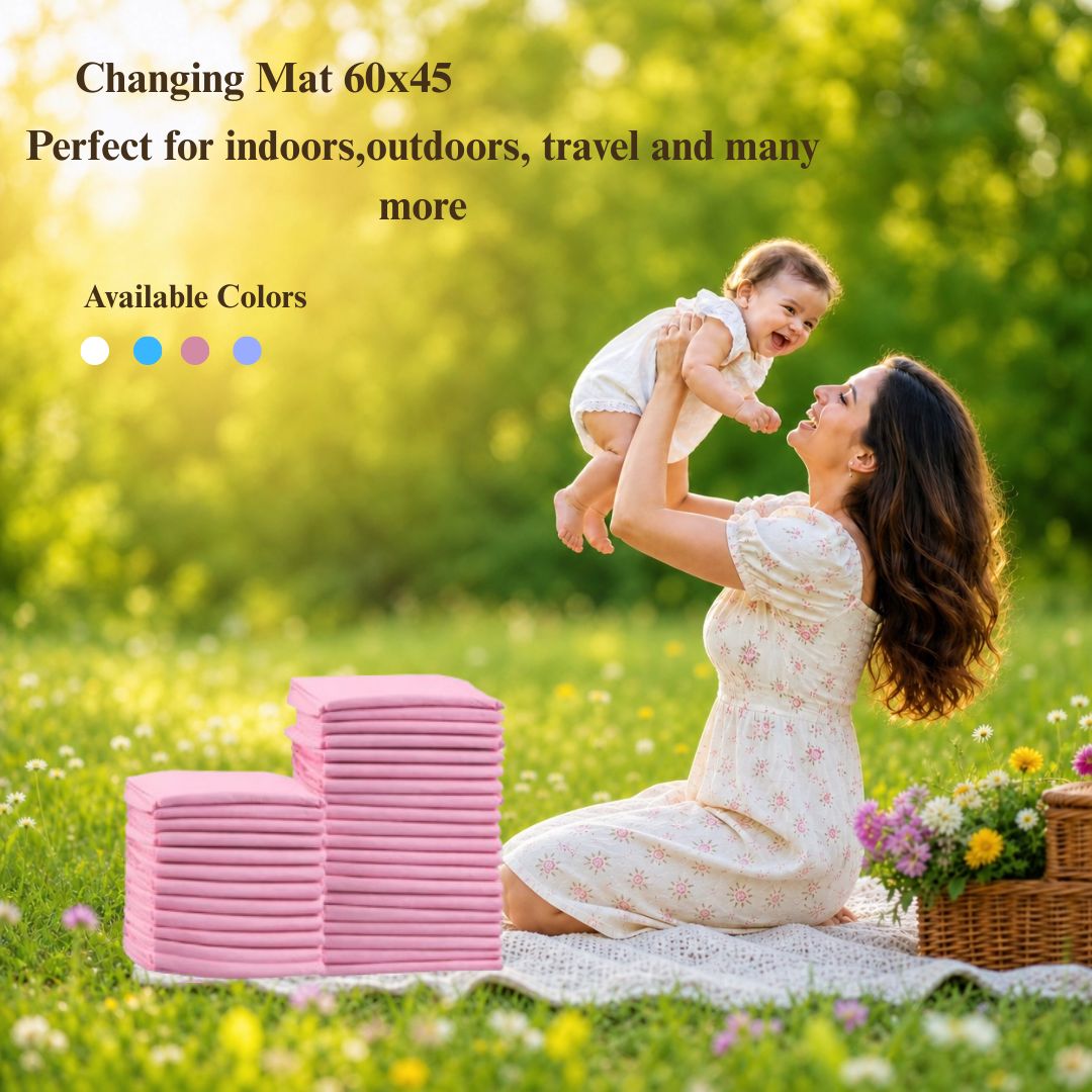 Cute'n'Cuddle Facebook ad: Diaper changes made easy, clean, and comfortable!