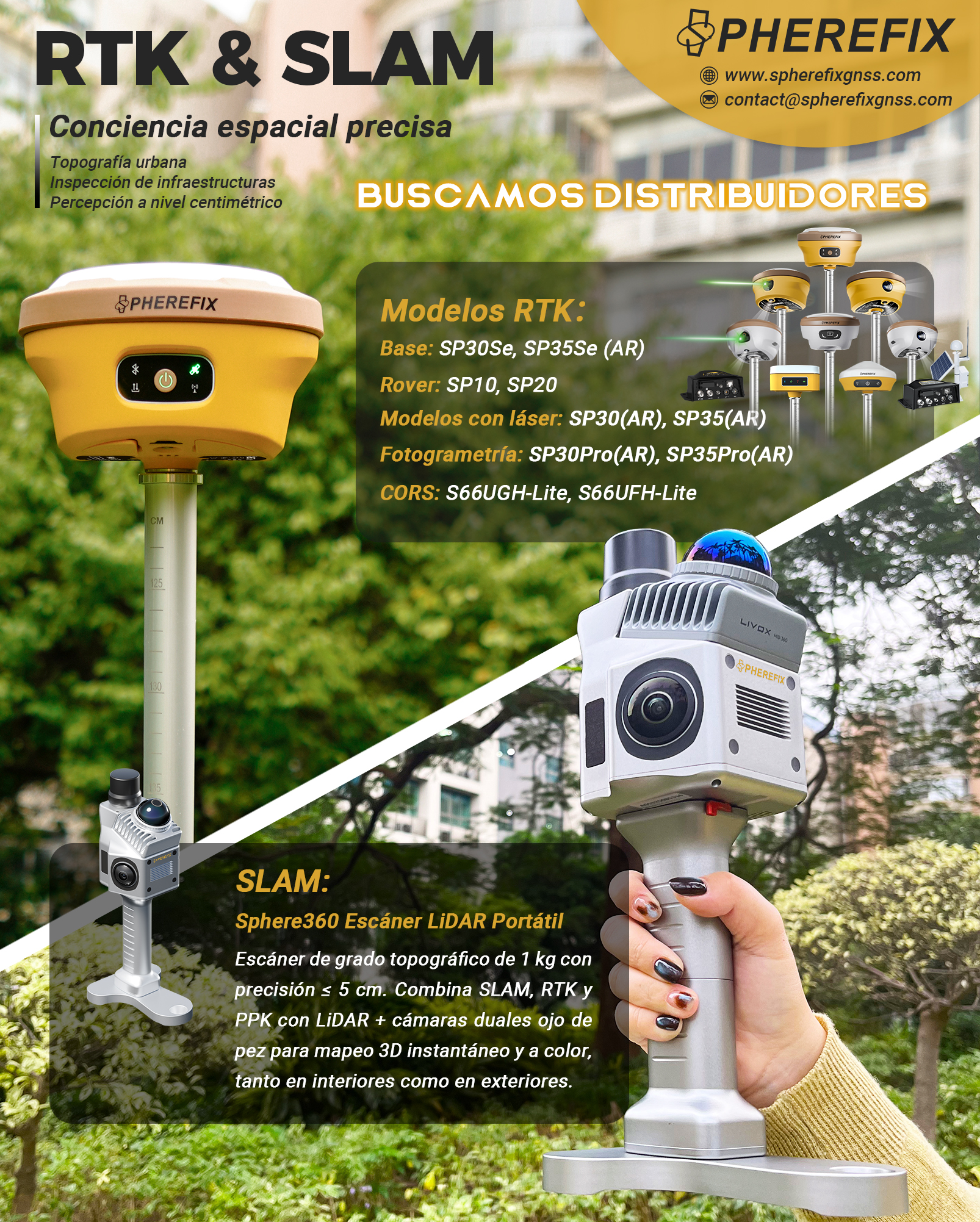 Spherefix Facebook ad: Conviértete en distribuidor oficial de Spherefix
