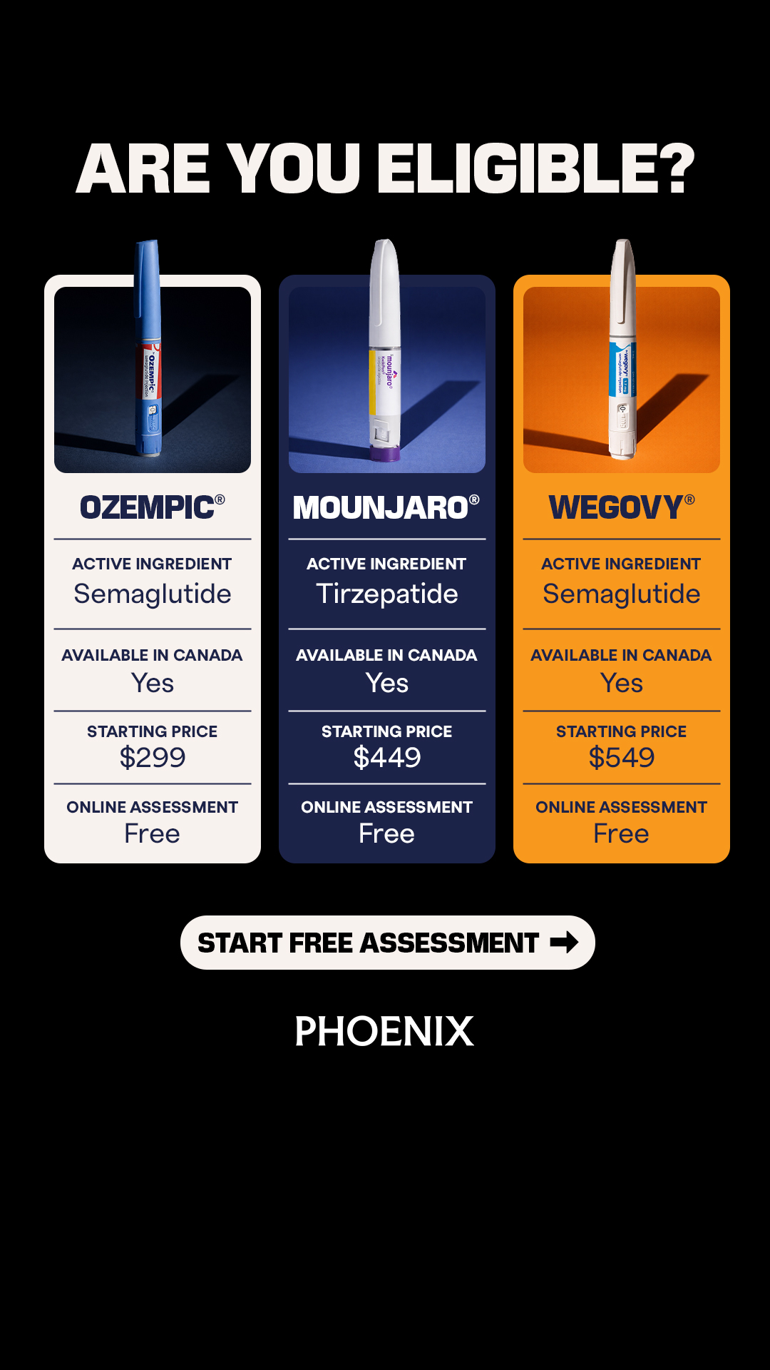 Phoenix Canada Facebook ad