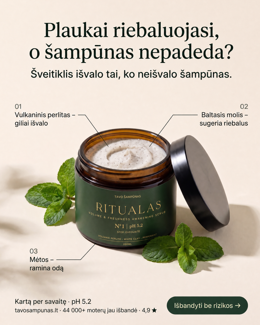 Tavo Šampūnas Facebook ad