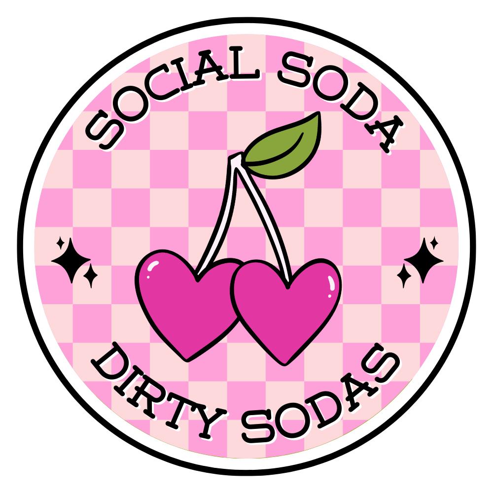 Social Soda Facebook ad: Your favorite dirty soda cart in NWA