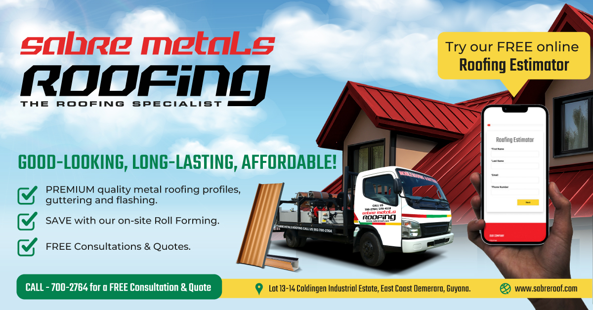 Sabre Metals Roofing Inc Facebook ad from Sep 1, 2025