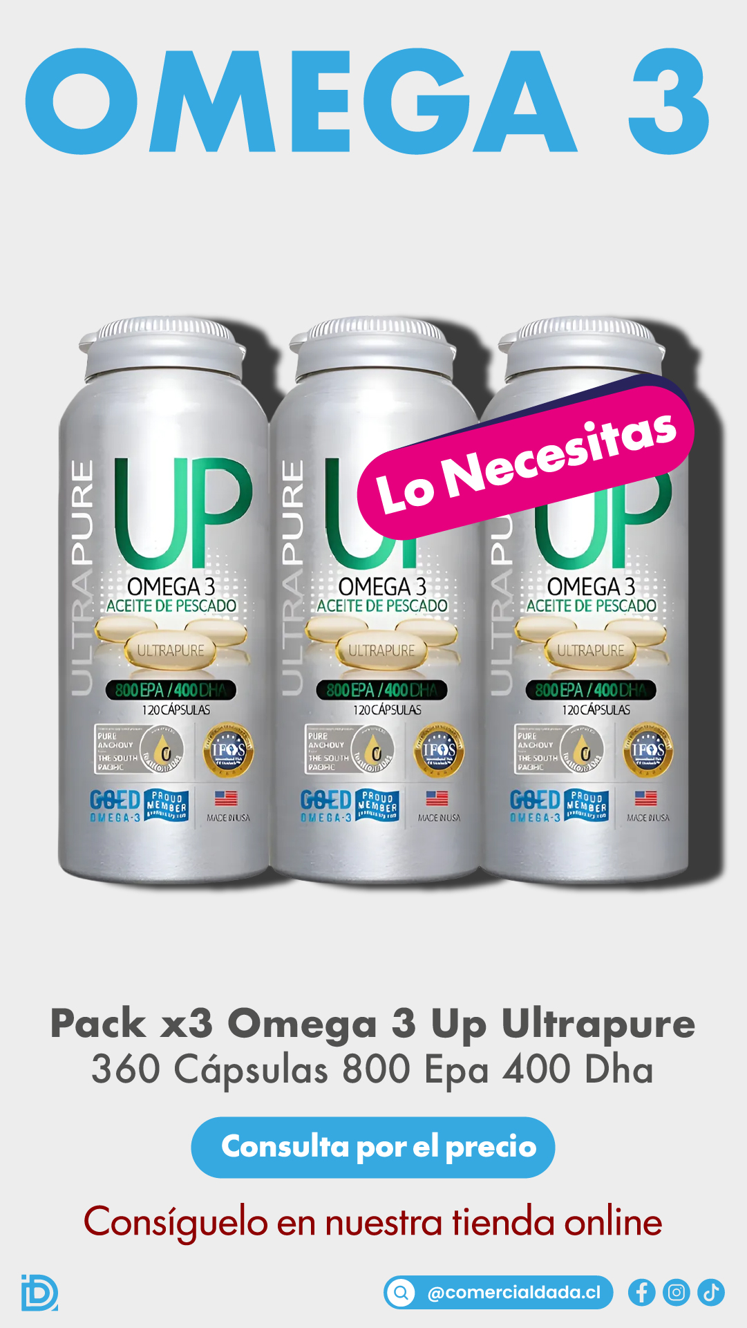 Comercial Dada Facebook ad