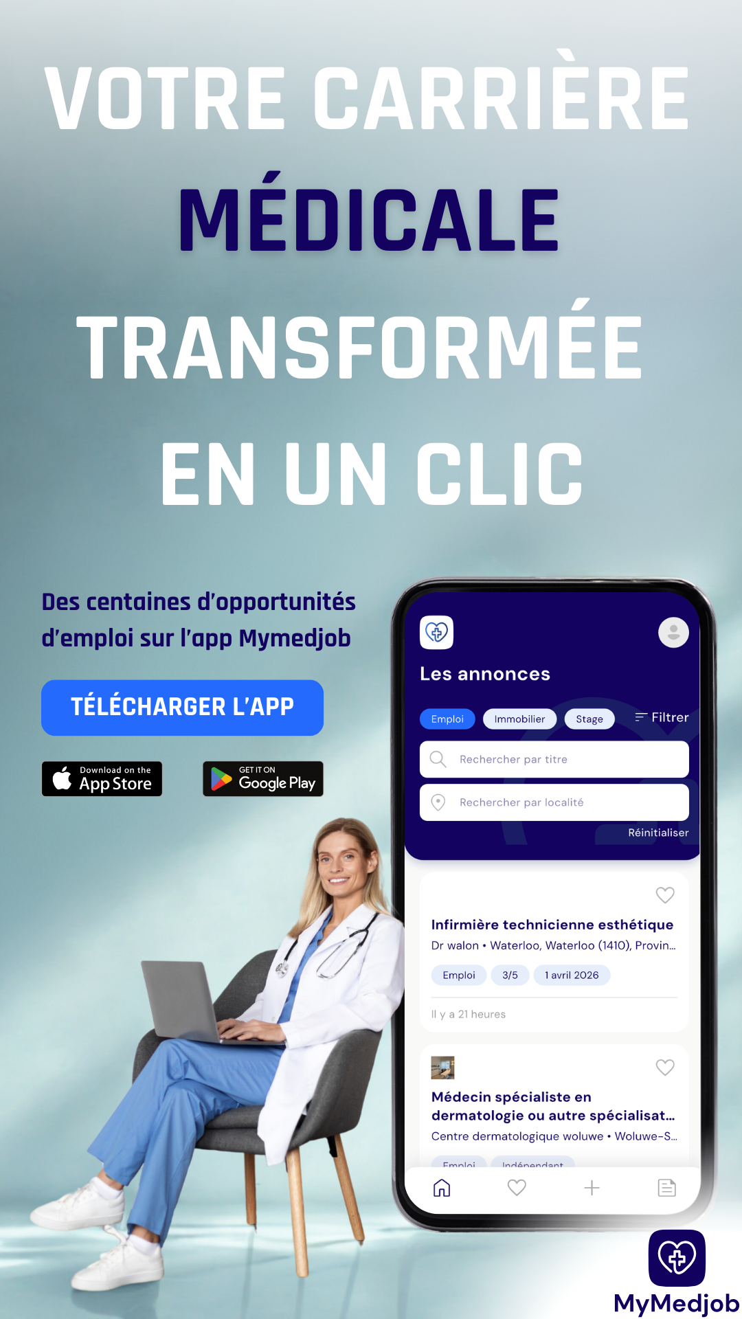 MyMedjob Facebook ad