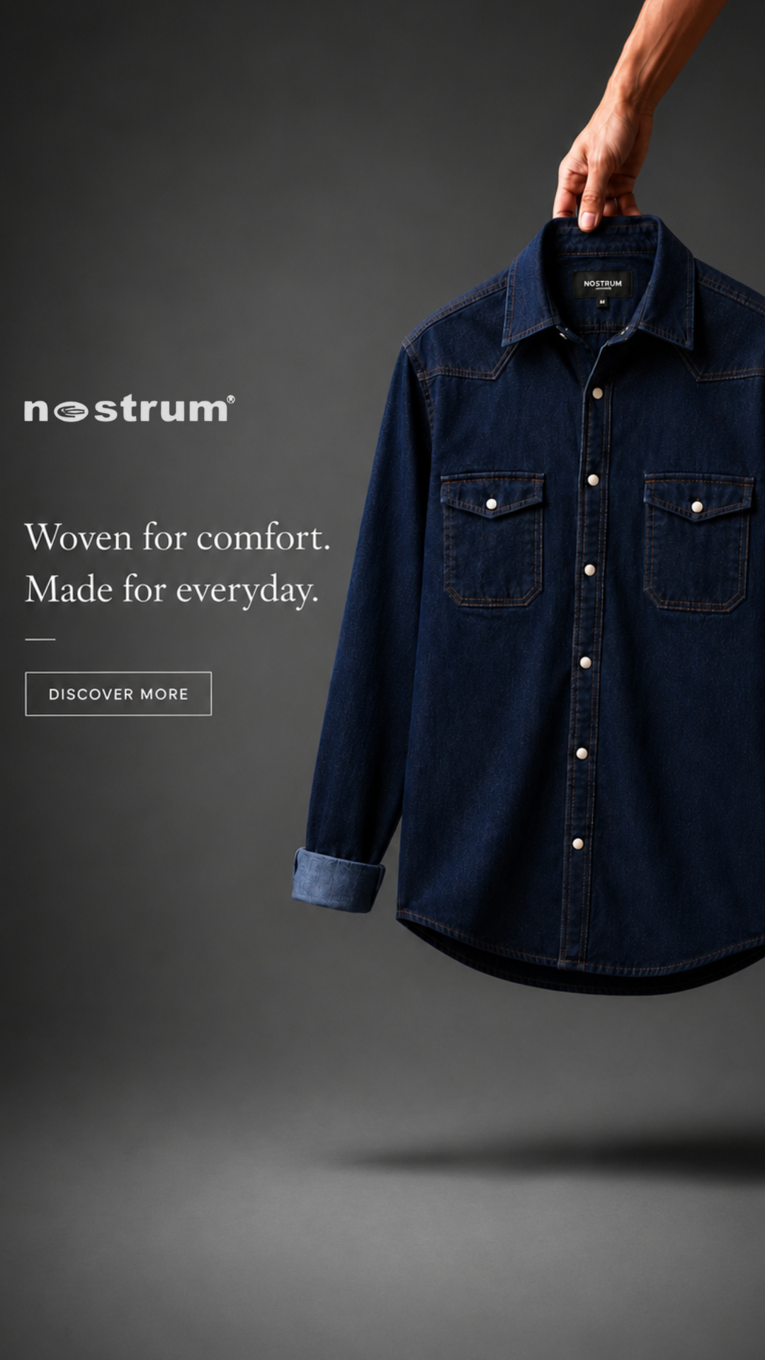 Nostrum Fashion Pvt. Ltd. Facebook ad: Comfort Meets Style