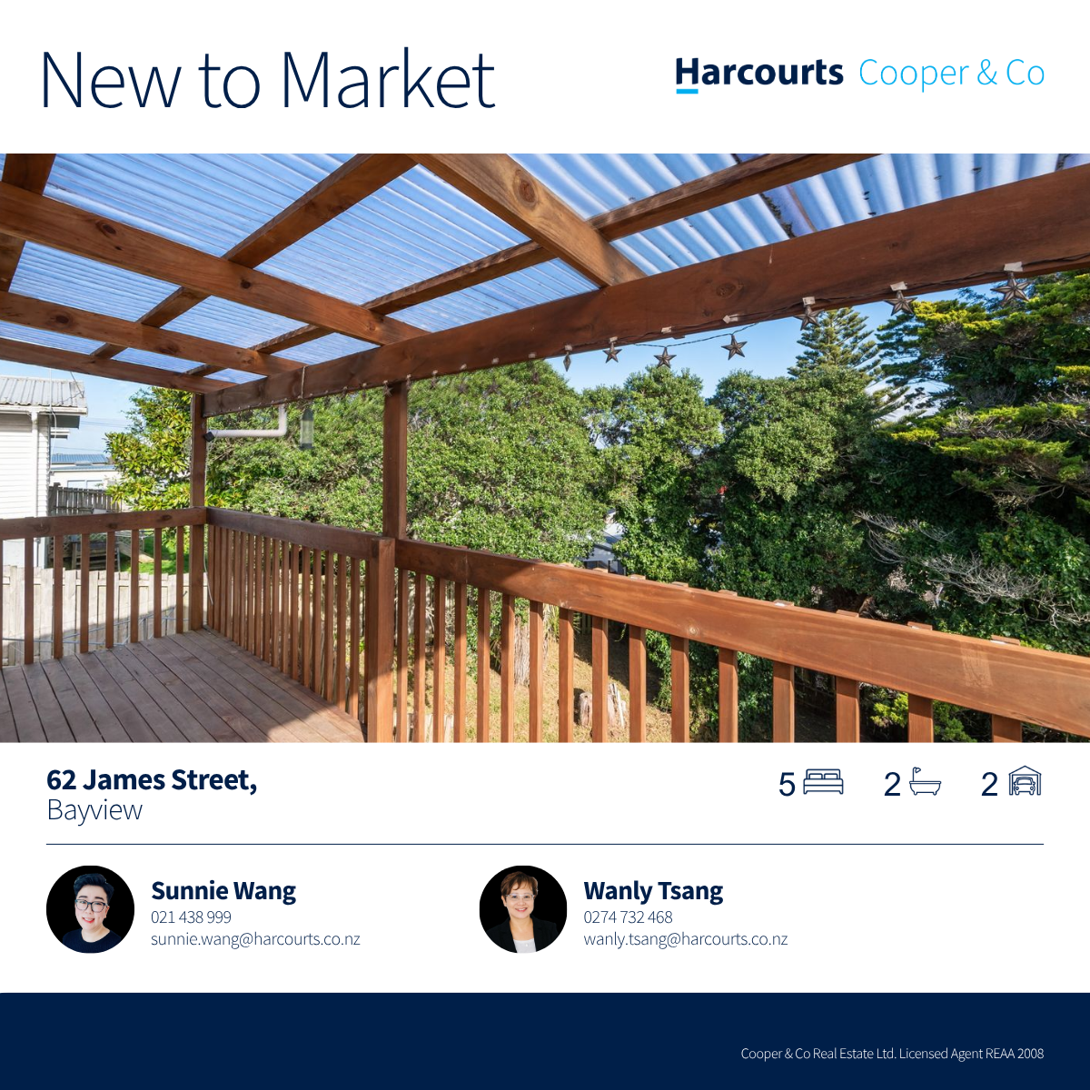 Harcourts Cooper & Co Real Estate Facebook ad